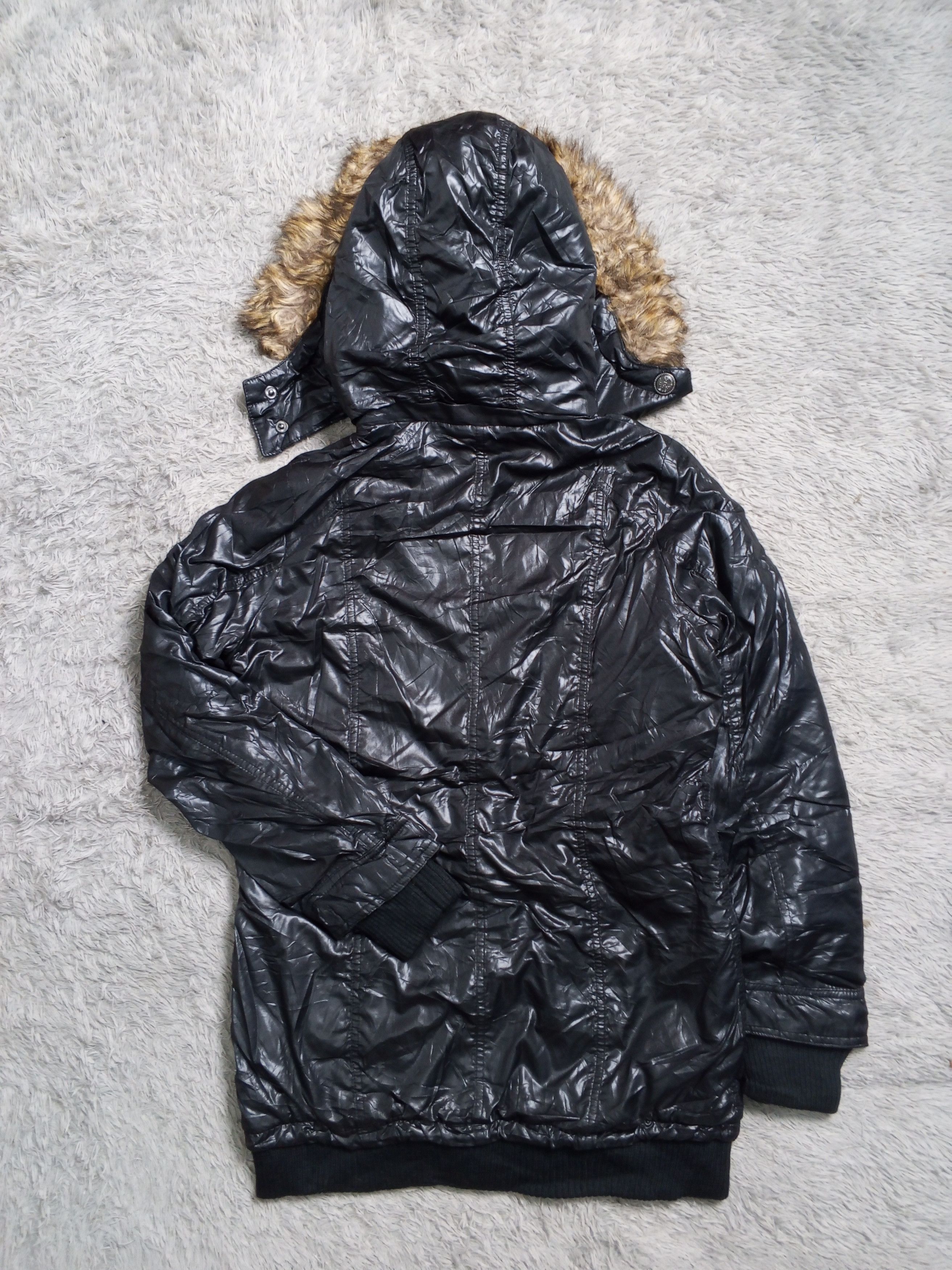 Japanese Brand Aller Bien Japan Brand Faux Fur Puffer Hoodie Jacket Size US M / EU 48-50 / 2 - 3 Thumbnail