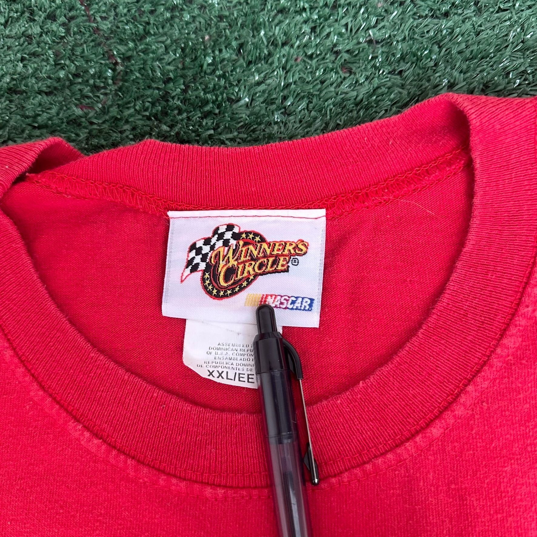 Winners Circle Vintage Y2K NASCAR Kasey Kahne Muscle T-Shirt Boxy Red 3XL R Size US XXL / EU 58 / 5 - 3 Thumbnail