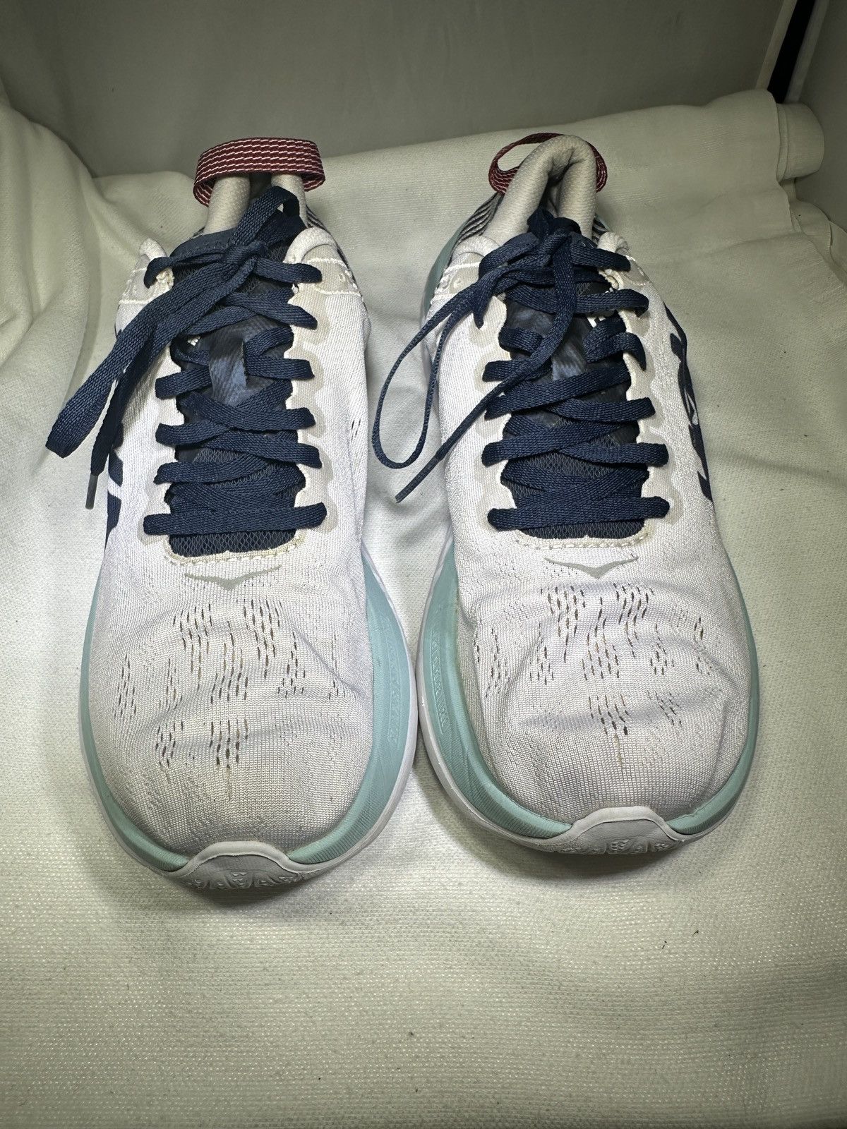 Reyn Spooner PreOwned Hoka Men’s 9 Carbon X White Running Shoes Sneakers Size US 9 / EU 42 - 2 Thumbnail