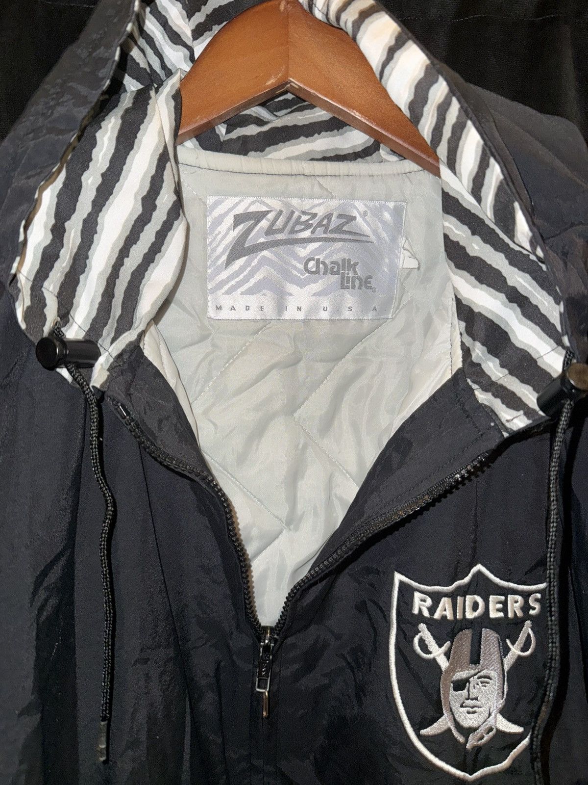 Zubaz Vintage Zubaz Raiders Jacket Large Size US L / EU 52-54 / 3 - 2 Thumbnail