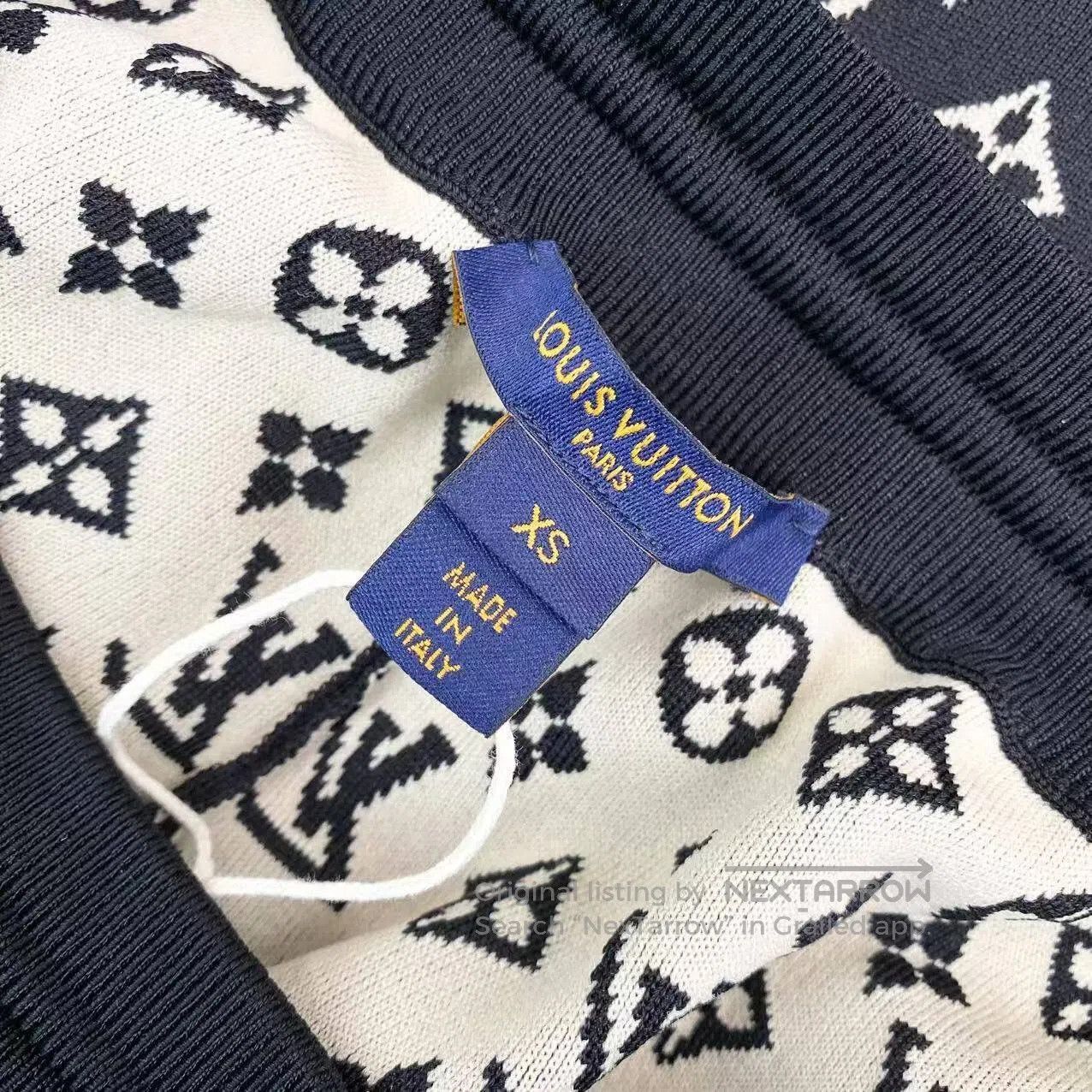 Louis Vuitton Louis Vuitton Size XS Presbyopia printed knitted casual spo Size 26" / US 2 / IT 38 - 4 Thumbnail