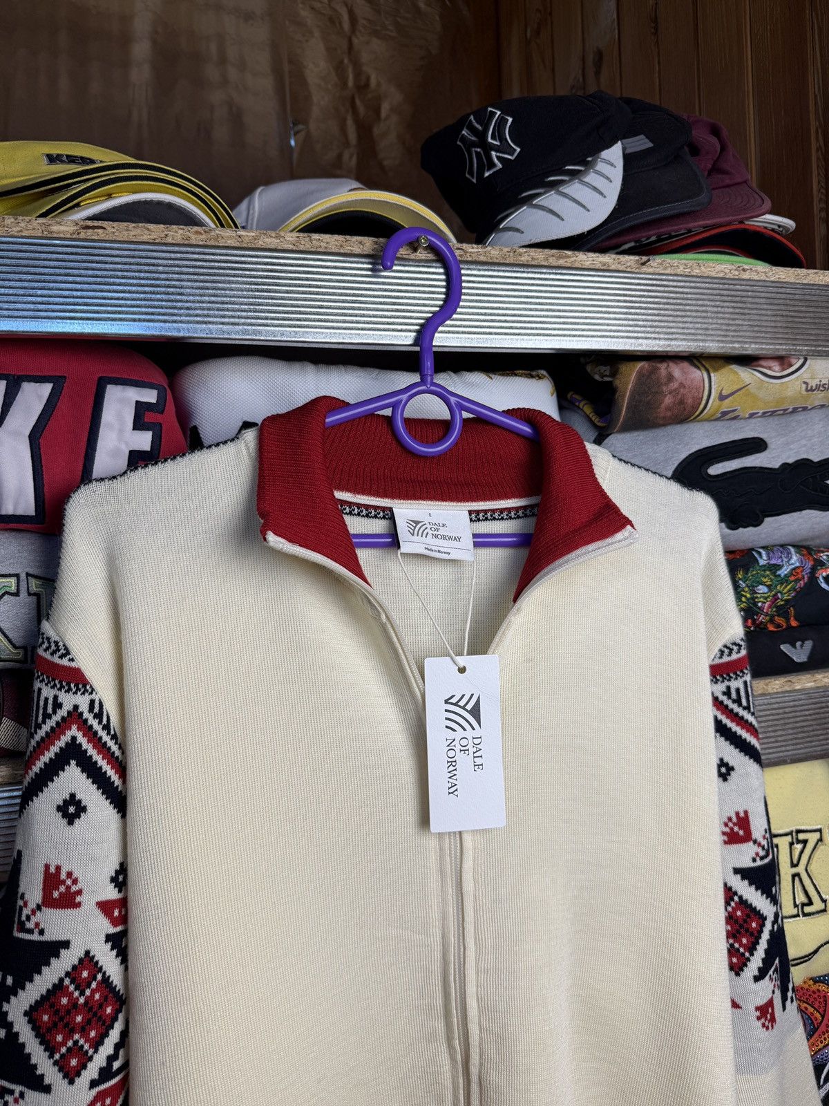 Dale Of Norway Dale of Norway zip up wool Sweatshirt Size US L / EU 52-54 / 3 - 6 Thumbnail