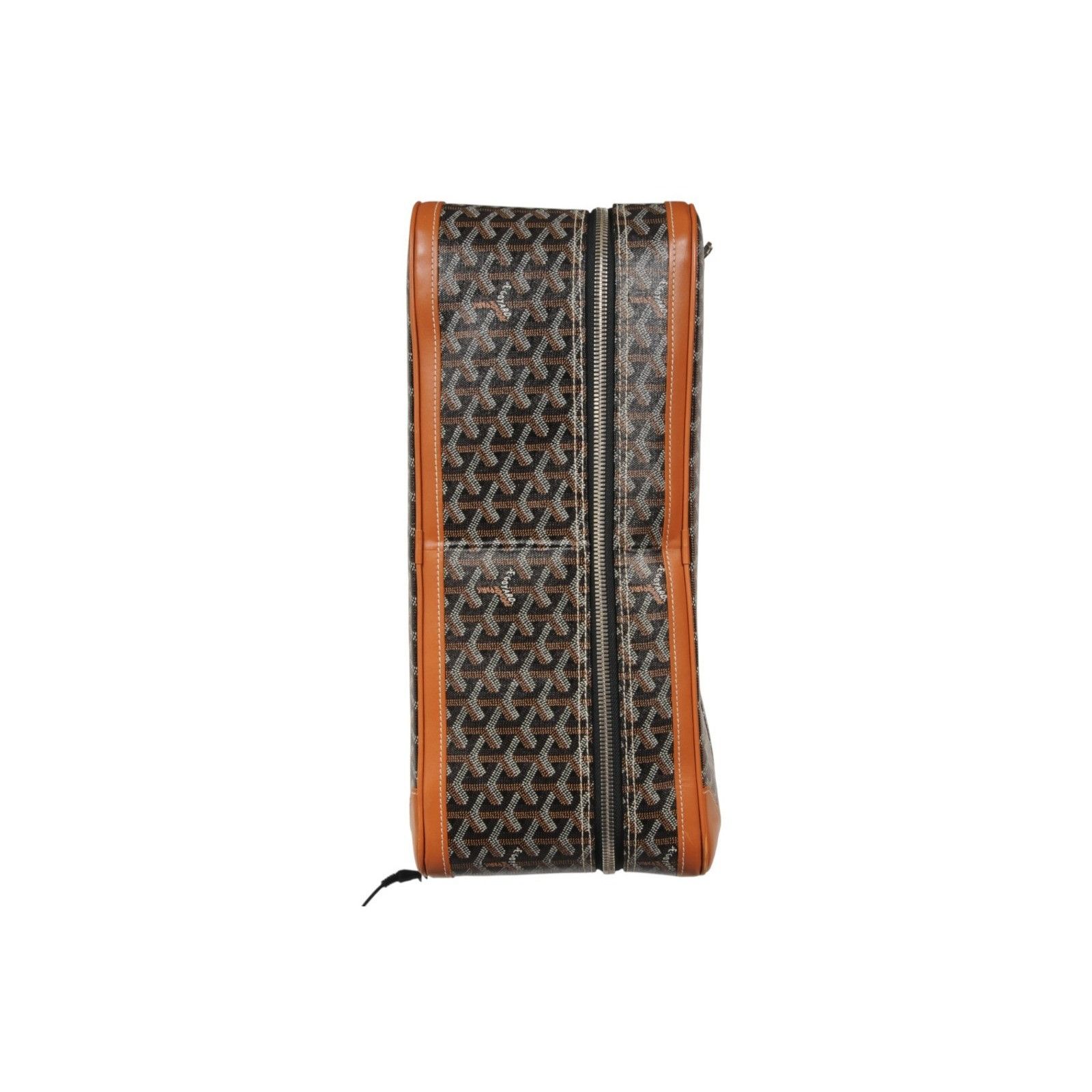 Goyard Brown Goyardine Canvas Leather Majordome 60 Travel Luggage Size ONE SIZE - 14 Thumbnail