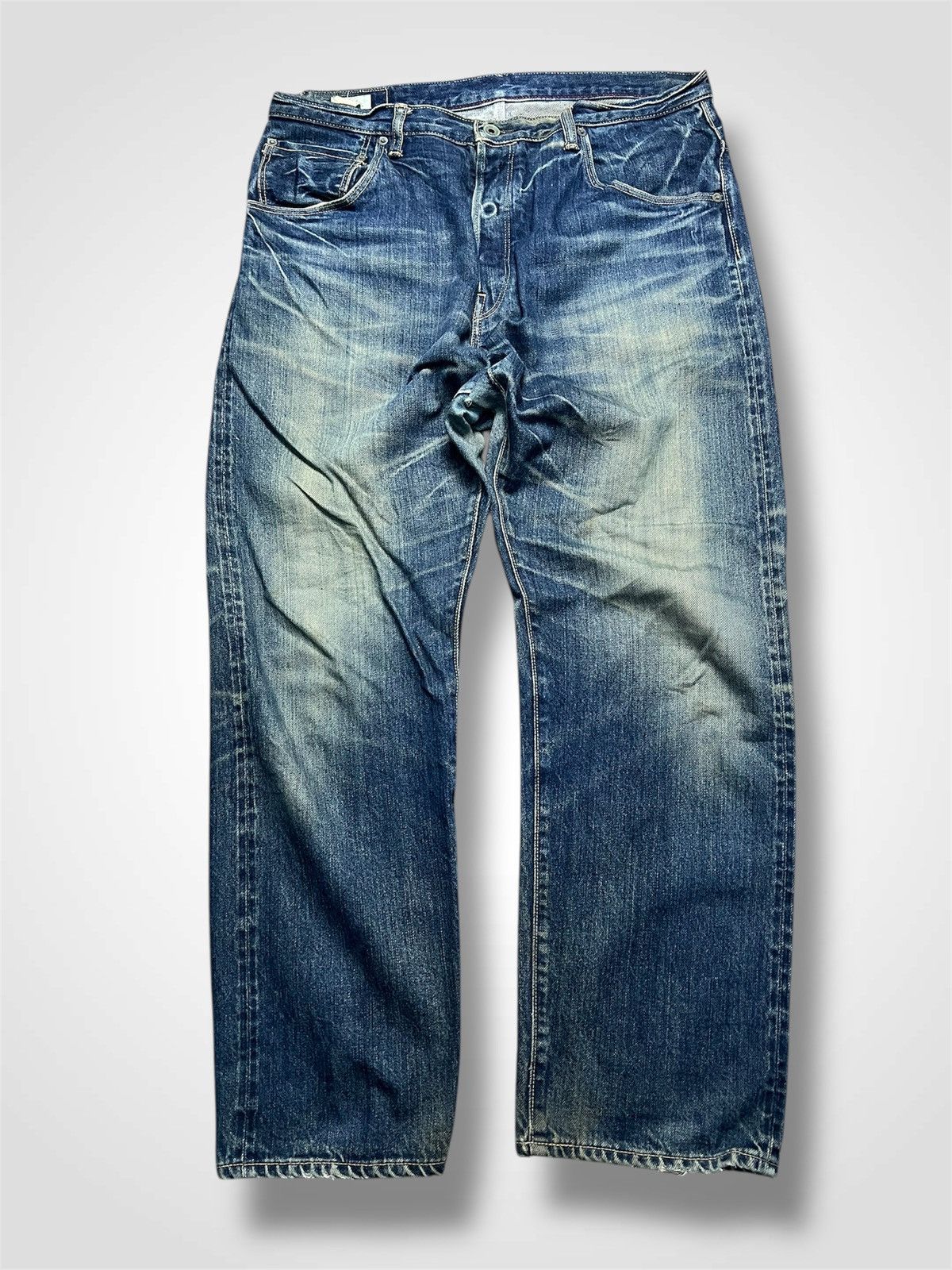 Spellbound SPELLBOUND Japan Selvedge Denim - Redline Selvedge (45) Size US 34 / EU 50 - 1 Thumbnail
