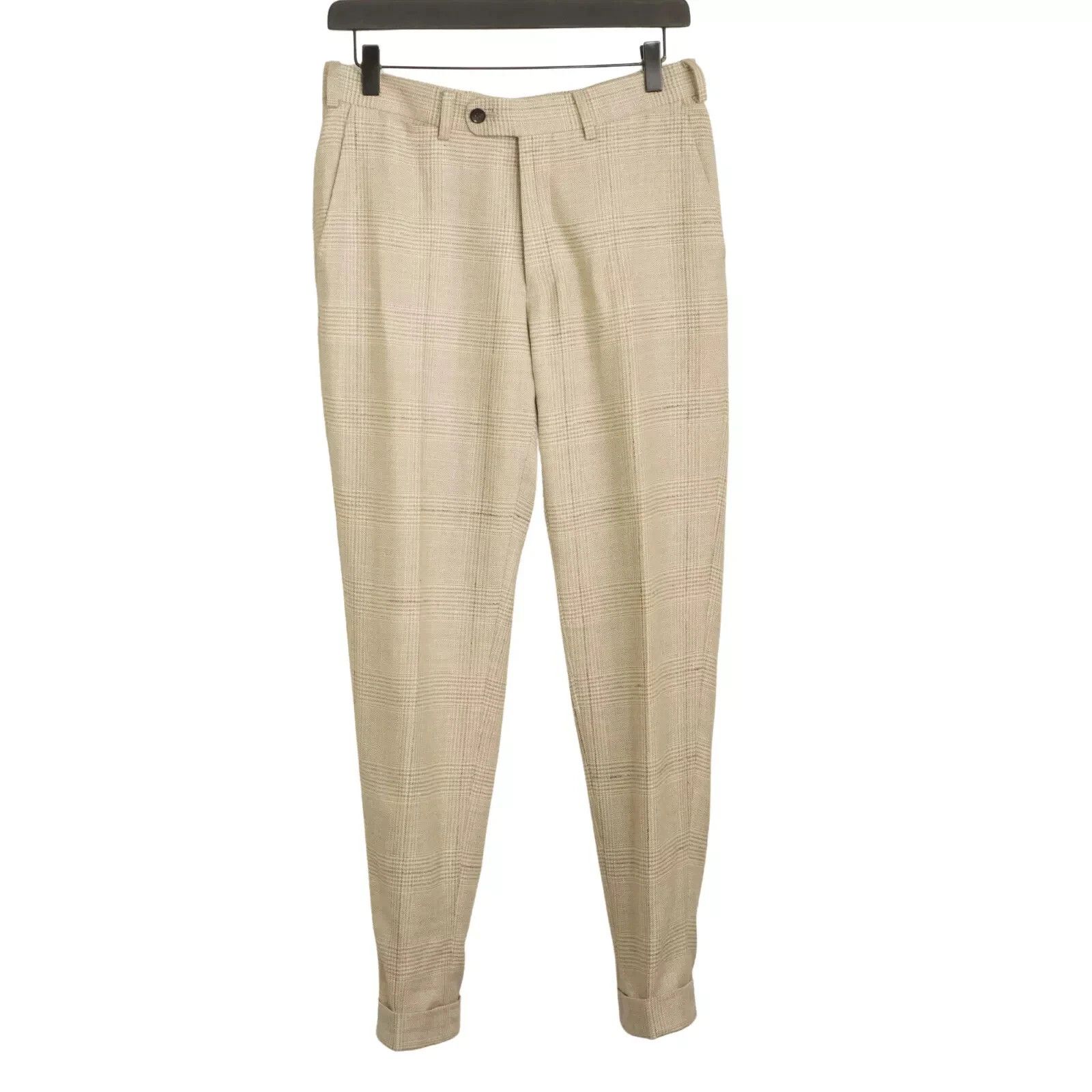 Suitsupply Men Suitsupply Suit Havana Double Breasted Peak Lapel US34 Size 34R - 7 Thumbnail