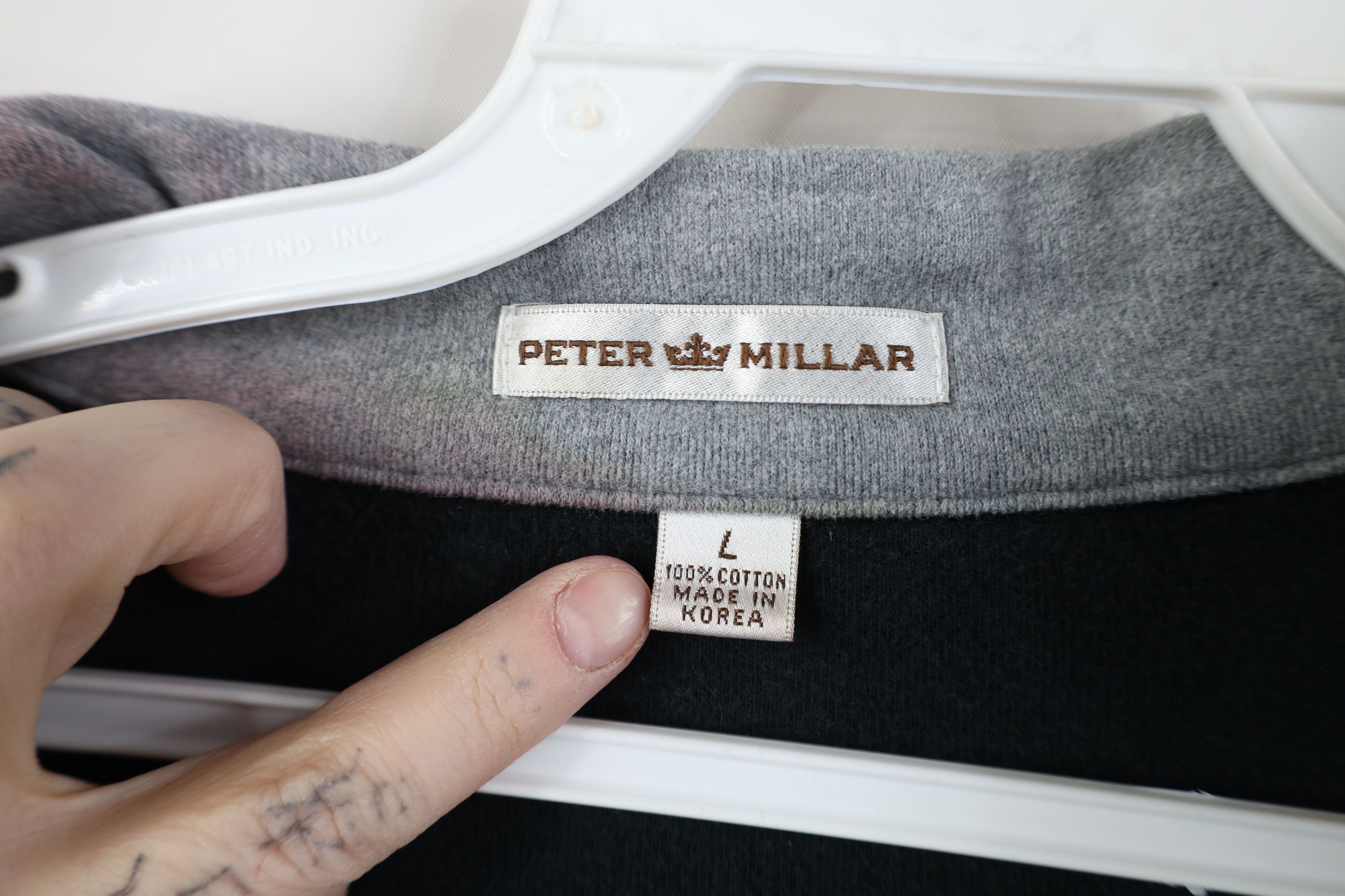 Peter Millar Vintage Y2K Peter Millar Blank Half Zip Pullover Sweater Size US L / EU 52-54 / 3 - 7 Thumbnail