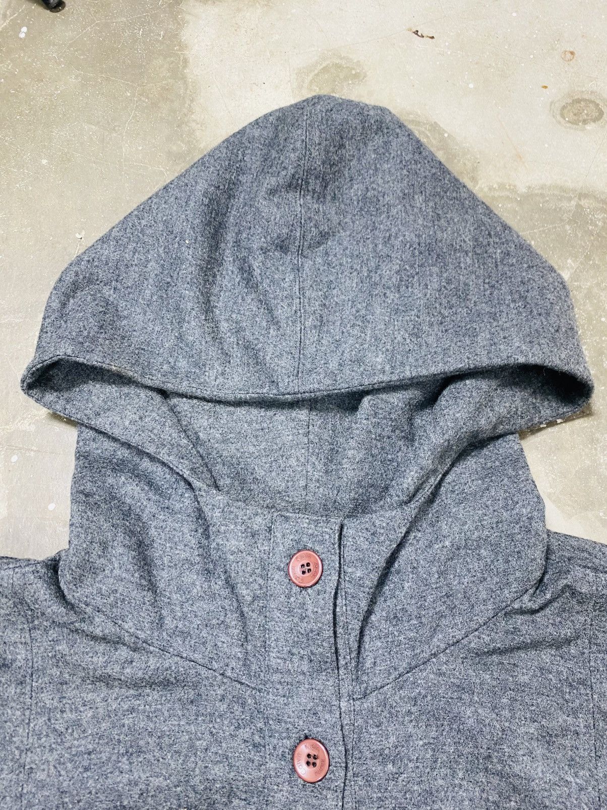 Calvin Klein Rare Calvin Klein Jeans Buttons Hoodie Size M / US 6-8 / IT 42-44 - 8 Thumbnail