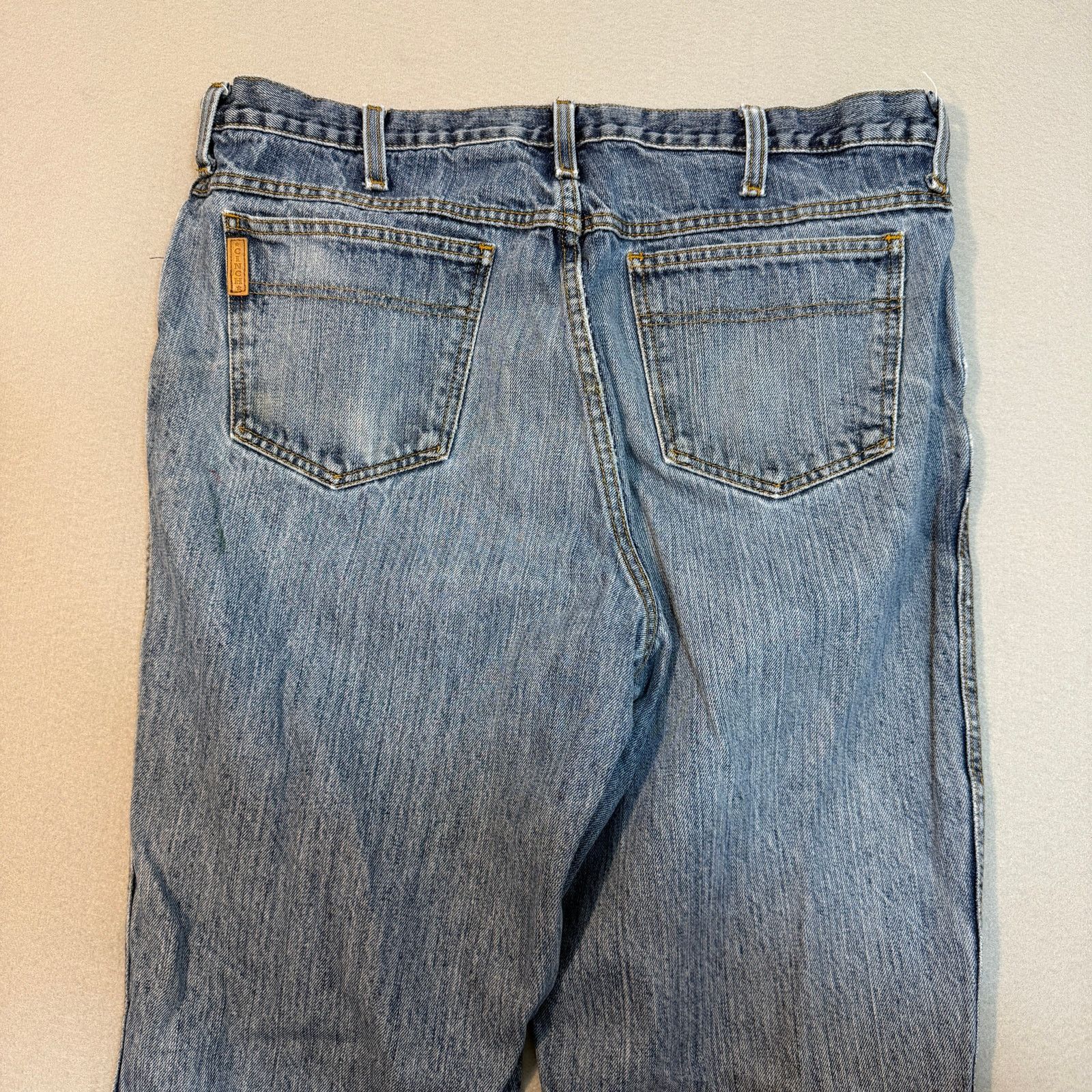 CINCH Cinch Bronze Label Jeans Men's 38x32 Blue Faded Denim Size US 38 / EU 54 - 5 Thumbnail