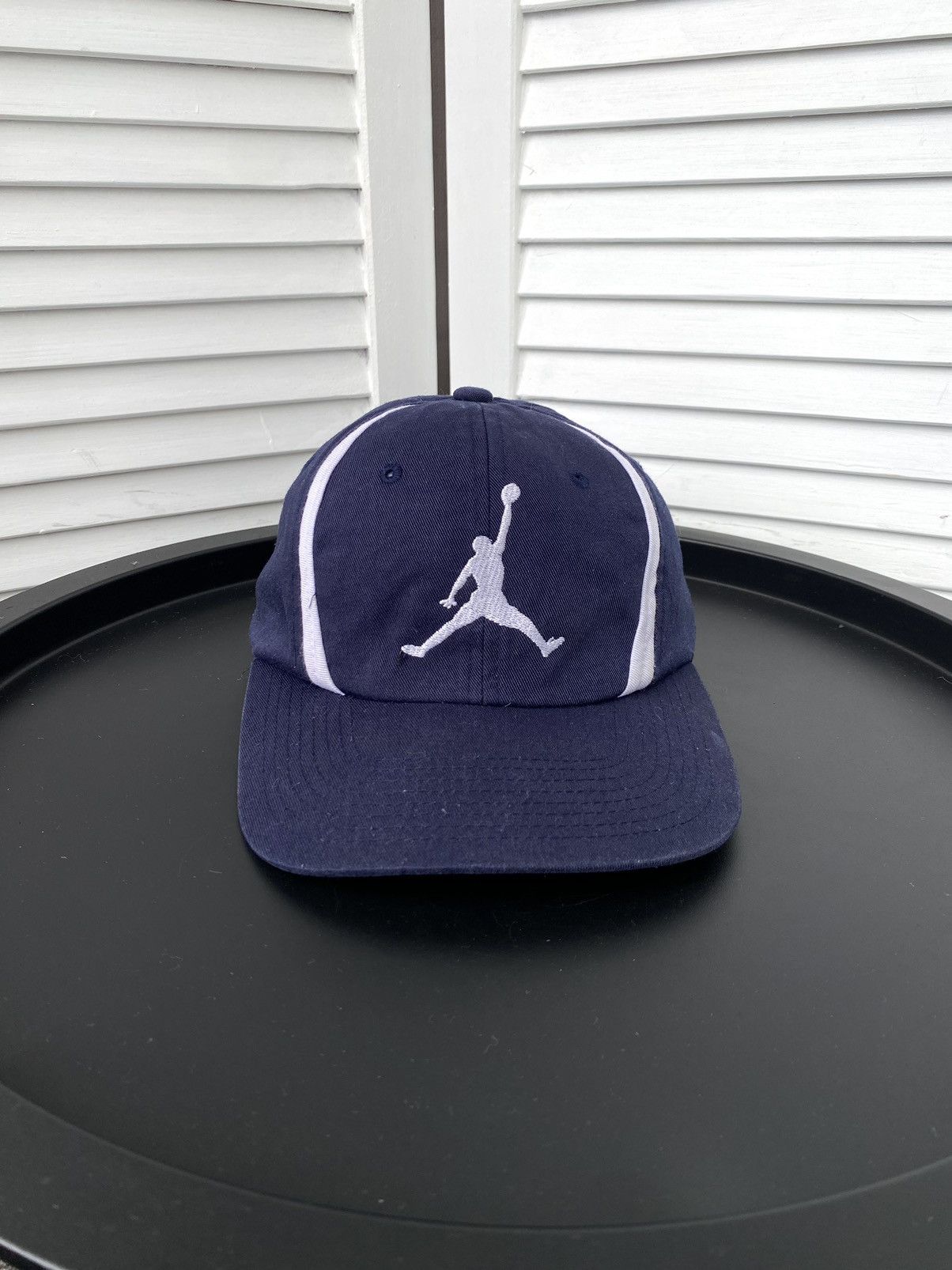 Jordan Brand × Nike × Vintage Vintage Nike Jordan Swoosh Hat Cap Size ONE SIZE - 4 Thumbnail