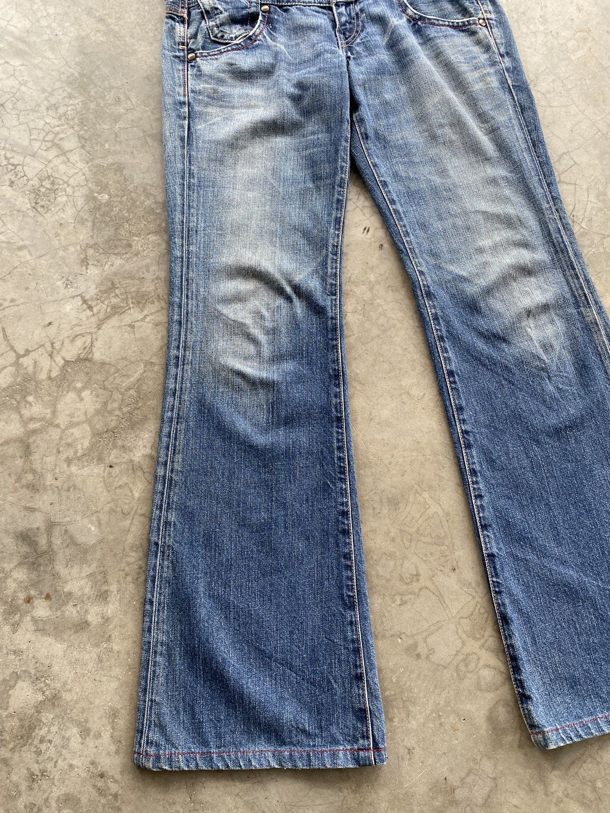 Levi's Flare Jeans Baggy Vintage Levi's Low Rise Bootcut Size 29" - 5 Thumbnail