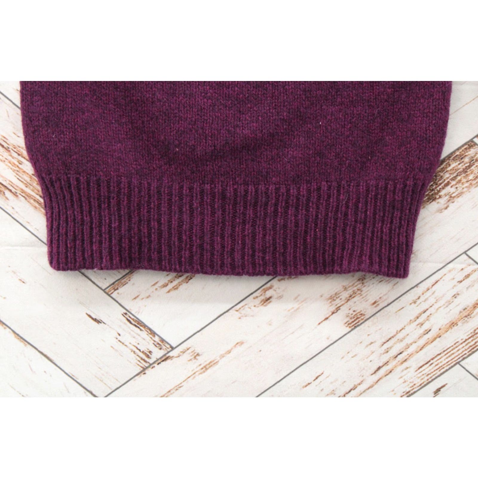 Eddie Bauer VINTAGE Eddie Bauer Sweater Men's Medium Purple Wool Blend Shawl Neck Button USA 90s Outdoor Size US M / EU 48-50 / 2 - 4 Thumbnail