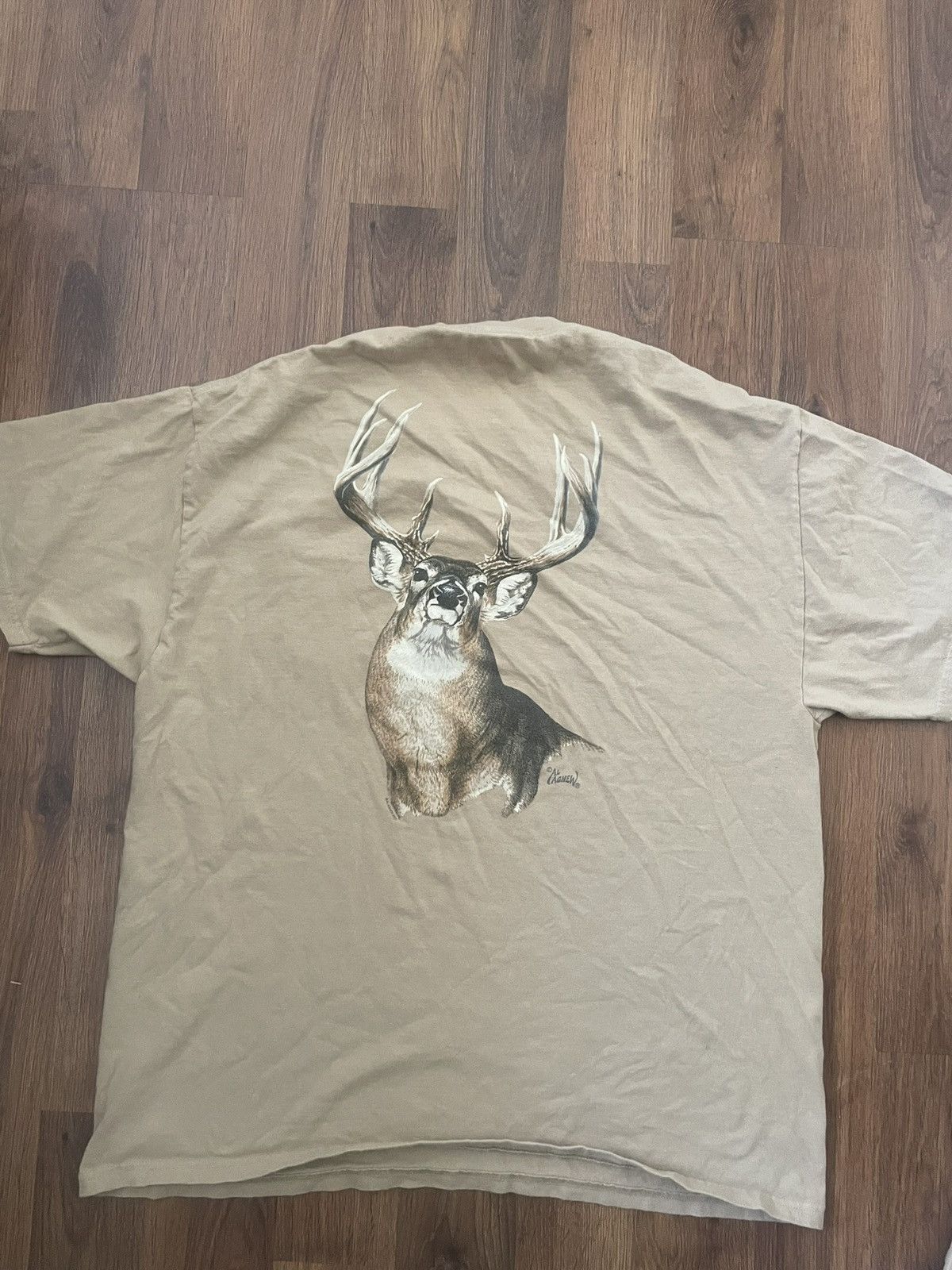 John Deere × Mossy Oaks × Vintage Y2K AL AGNew Vintage Tee Size US XL / EU 56 / 4 - 4 Thumbnail