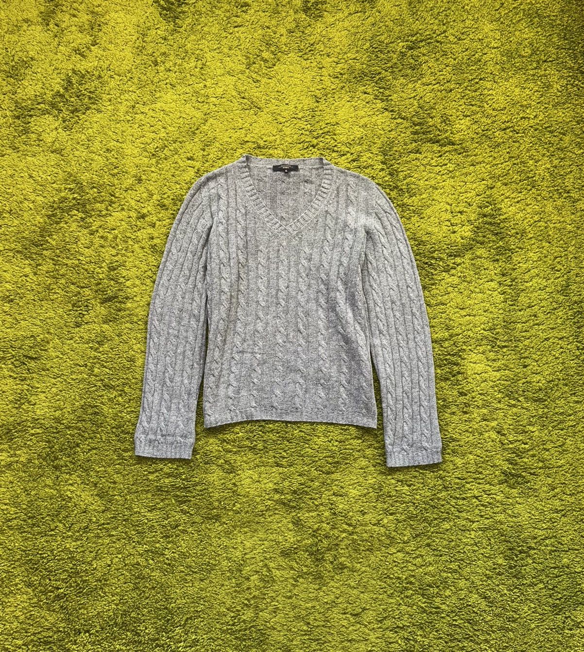 Max Mara Max Mara Weekend wool cashmere blend cable knit sweater Size XL / US 12-14 / IT 48-50 - 1 Thumbnail