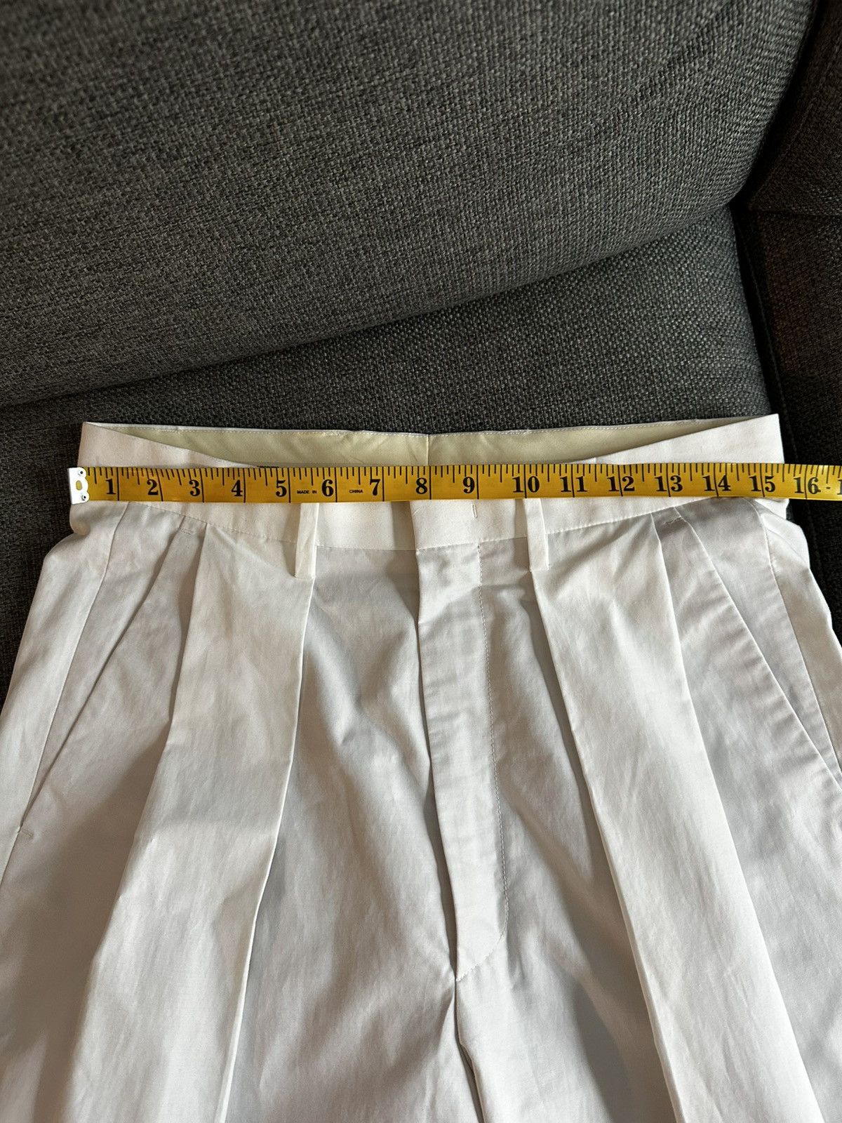 Moschino Double pleated relaxed fit wide cotton pants Size US 32 / EU 48 - 7 Thumbnail