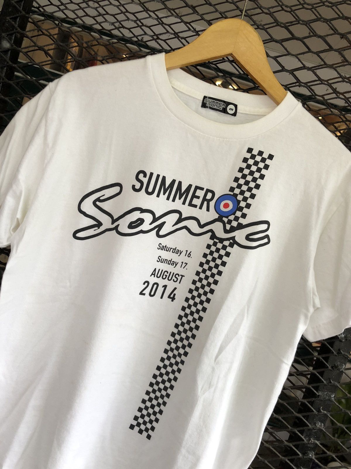 Band Tees × Japanese Brand × Vintage SUMMER SONIC 2014 “ARTIC MONKEYS QUEEN MEGADETH “ TEE SHIRT Size US M / EU 48-50 / 2 - 2 Thumbnail