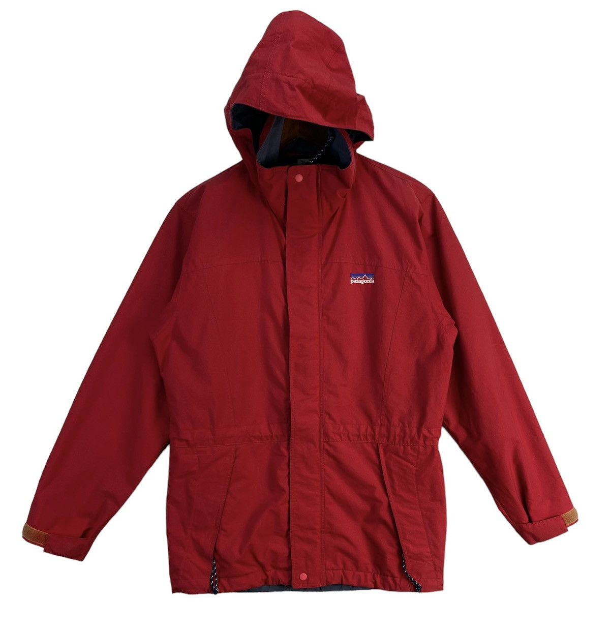image of Goretex x Patagonia Gore-Tex Hoodie Windbreaker in Red, Men's (Size Medium)