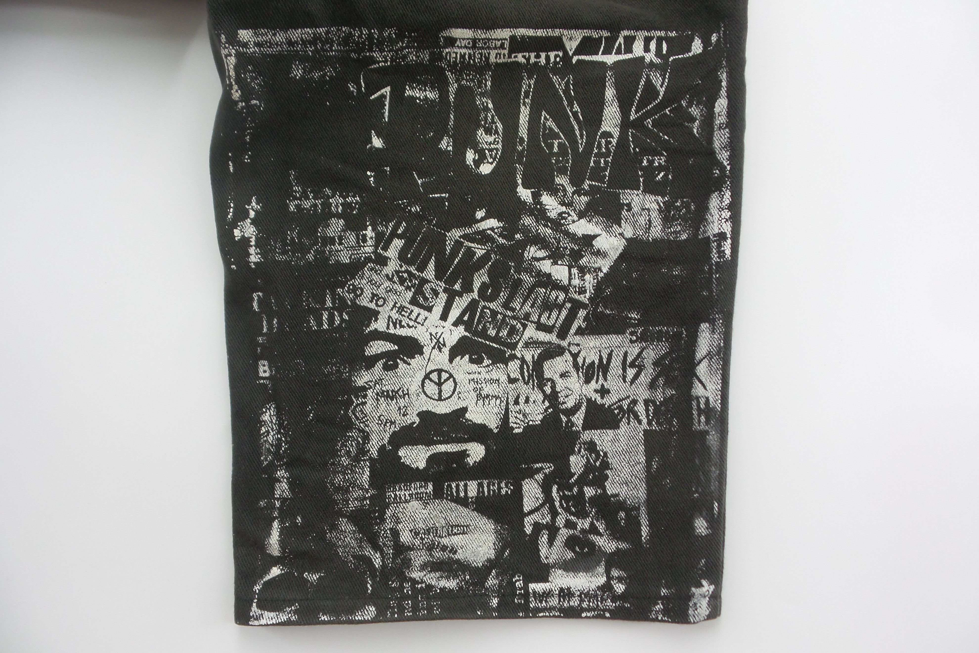 Japanese Brand × Seditionaries Sex Pot Revenge Paint Splatter Studded Shorts W28xL24 Size US 28 / EU 44 - 13 Thumbnail