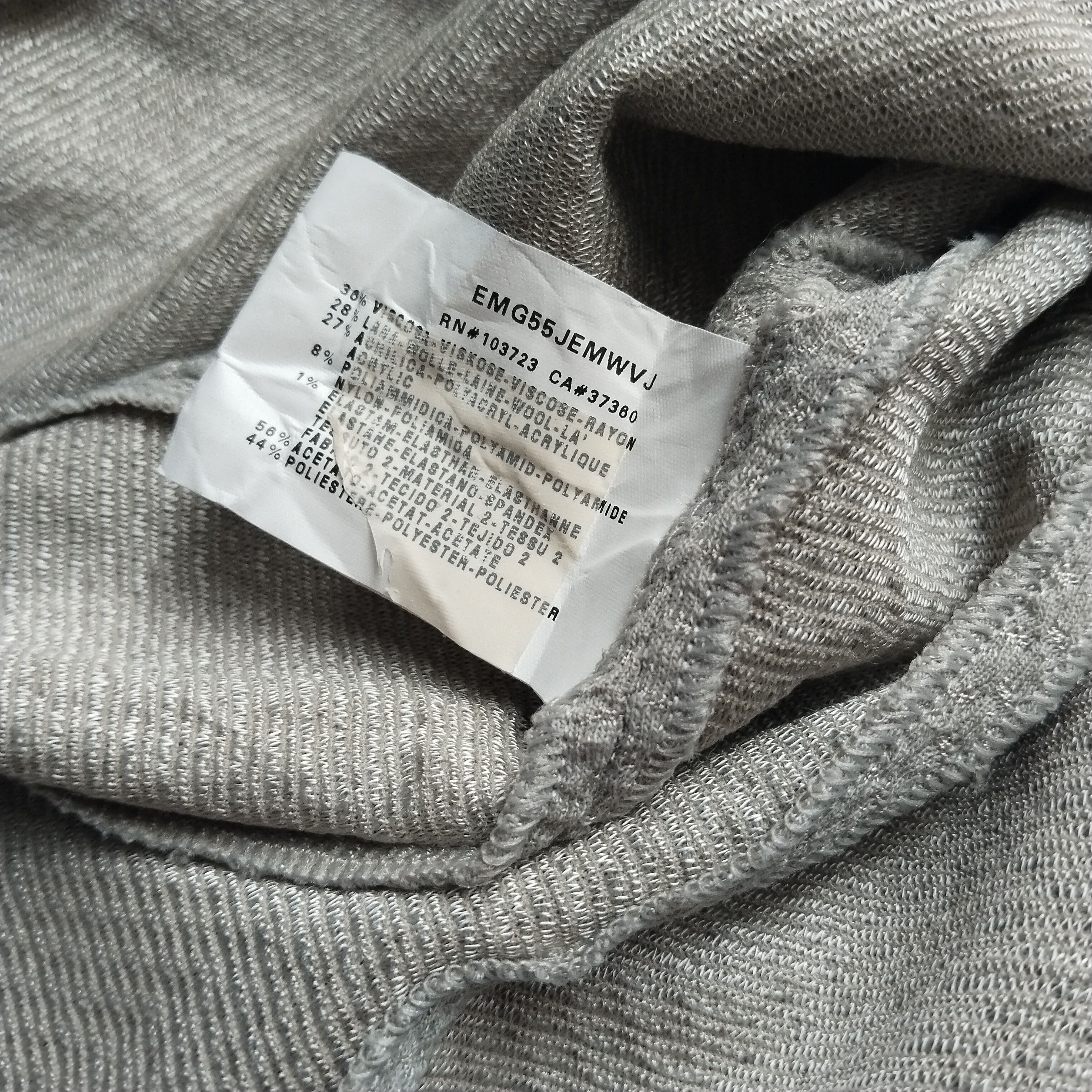 Armani Collezioni Armani Collezioni ribbon design embossed knit blazers Size M / US 6-8 / IT 42-44 - 4 Thumbnail