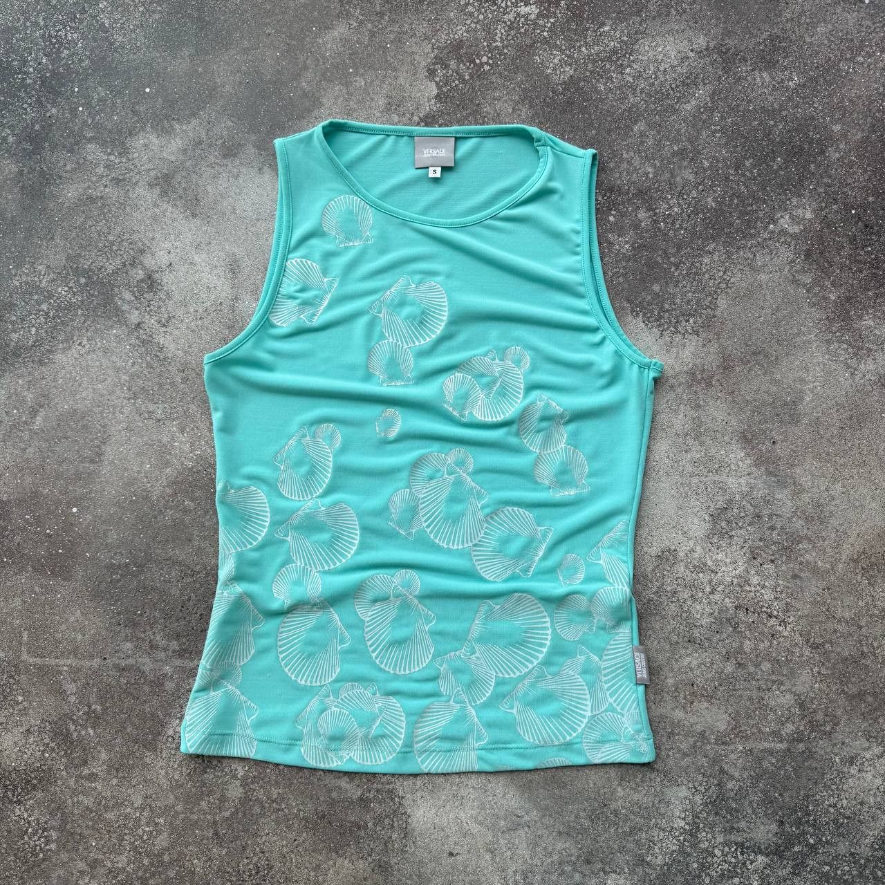 Versace × Versace Jeans Couture × Vintage Versace Jeans Coututre 2000's Vintage Tank Top Size S / US 4 / IT 40 - 1 Thumbnail