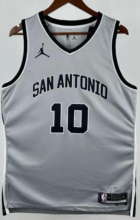 NBA 2026 San Antonio Spurs #10 Jeremy Sochan Jersey Size US S / EU 44-46 / 1 - 1 Thumbnail