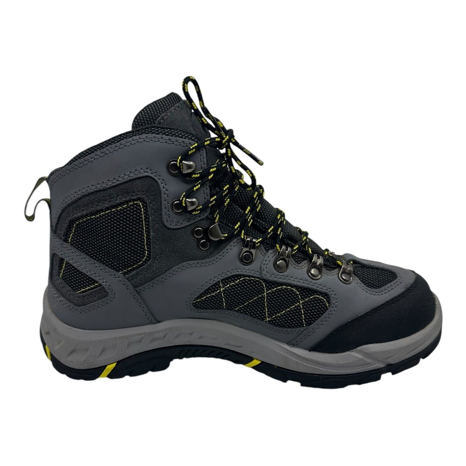 Danner Danner Mens Trailtrek 4.5" Hiking Boots Gray & Yellow M.8ee Size US 8 / EU 41 - 4 Thumbnail