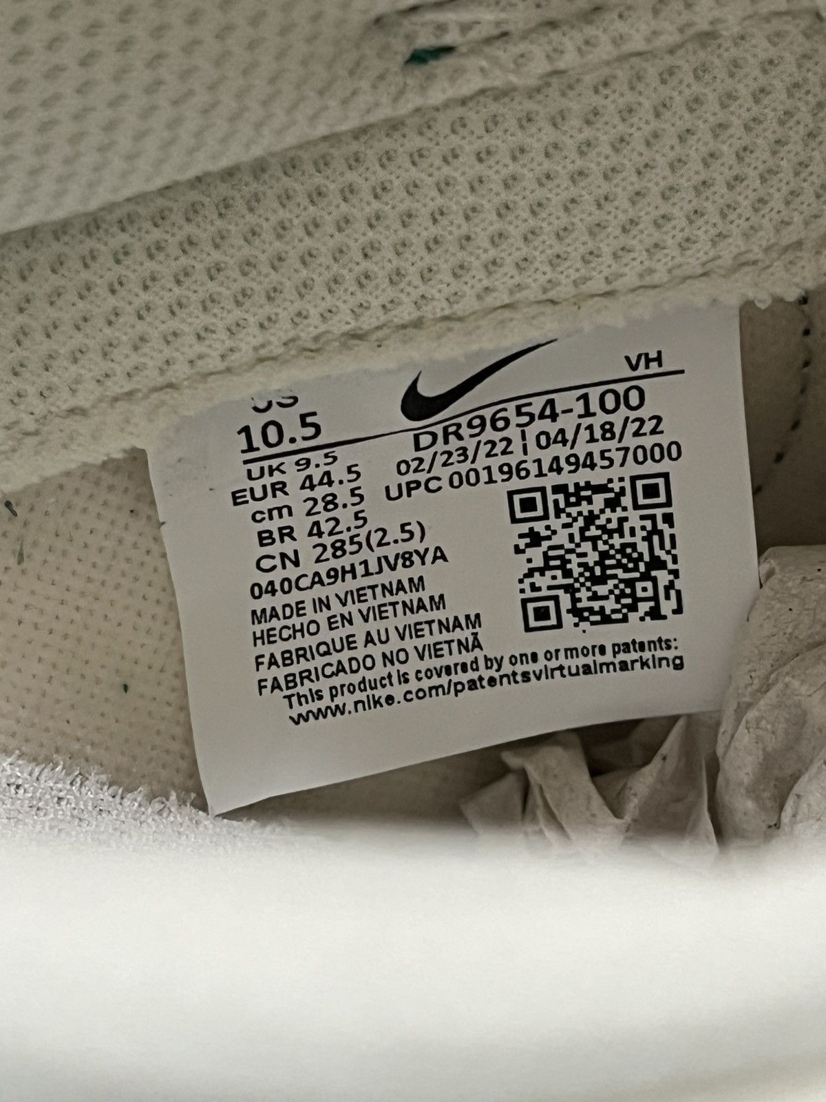 Nike Nike dunk low lottery pack malachite green Size US 10.5 / EU 43-44 - 11 Thumbnail