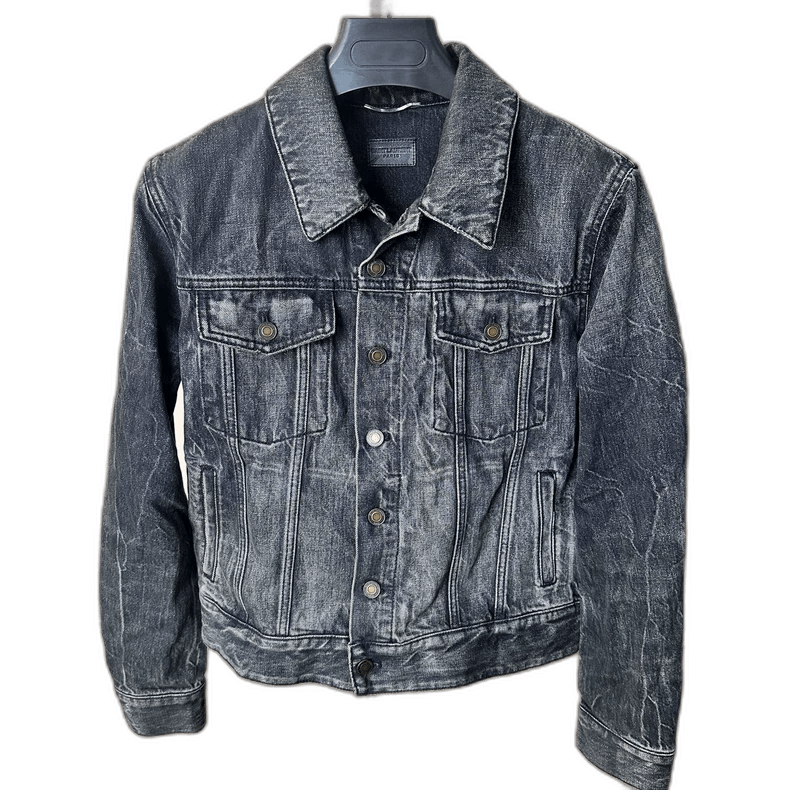 Saint Laurent Paris Saint Laurent Denim Jacket, Size M Size US M / EU 48-50 / 2 - 1 Thumbnail