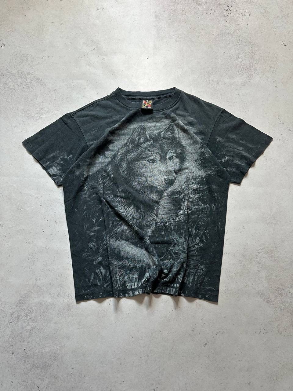 Vintage Vintage 3D Emblem Wolf Made In USA Boxy T-shirt Y2K L Size US L / EU 52-54 / 3 - 5 Thumbnail
