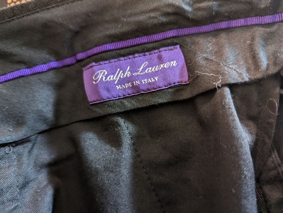 Ralph Lauren Purple Label Linen pants, made in Italy | Grailed