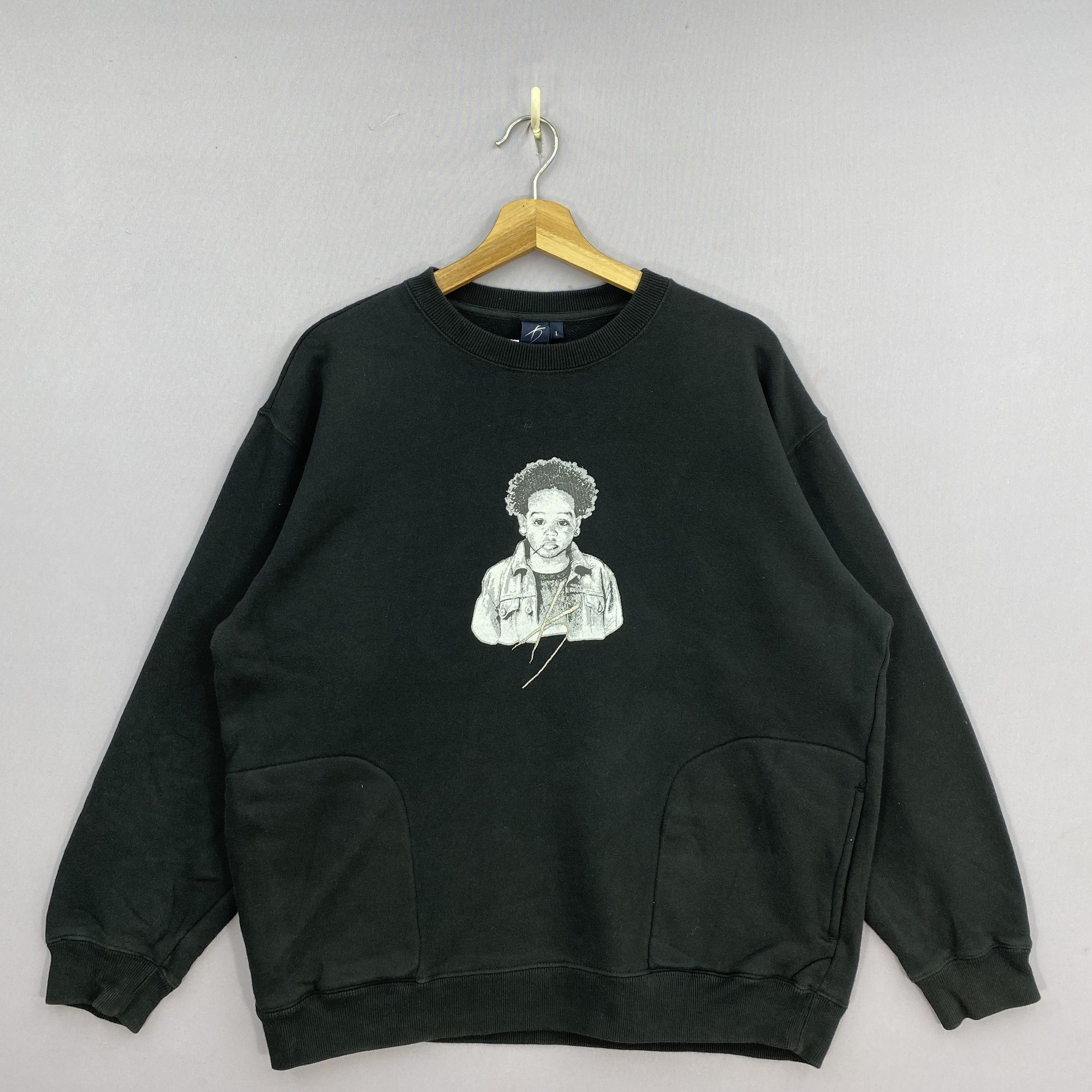Karl Kani Vintage 90s Karl Kani Pullover Sweatshirt Hip Hop Streetwear Size US XL / EU 56 / 4 - 2 Thumbnail