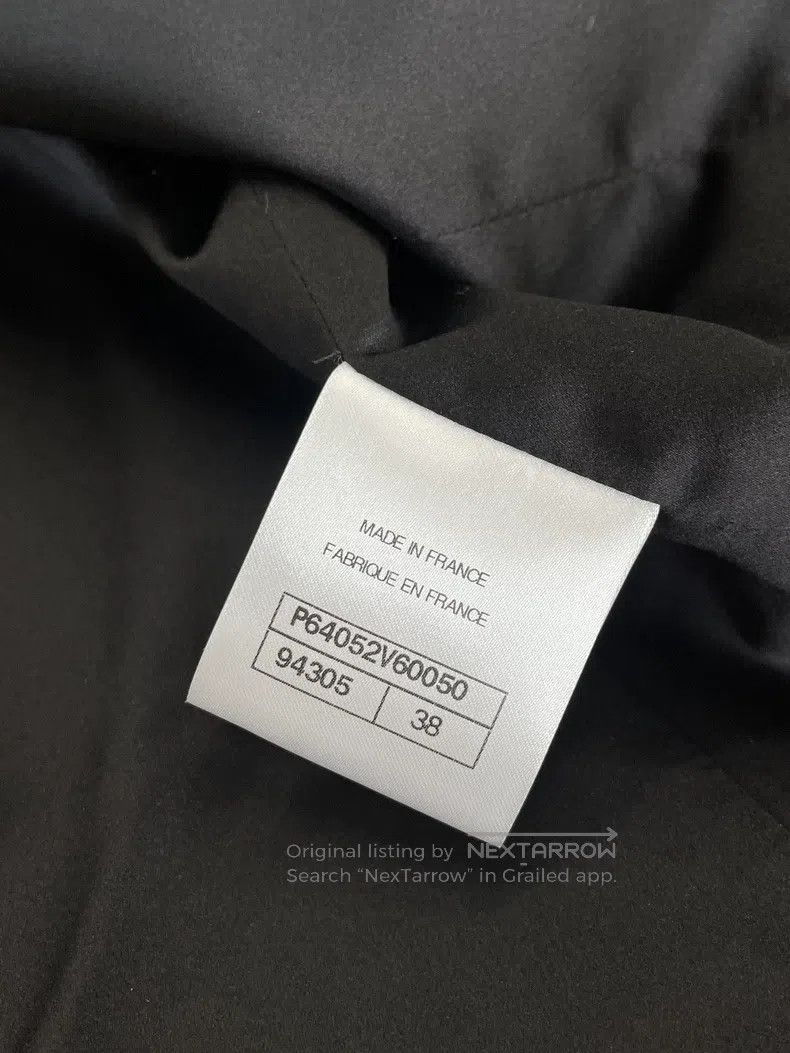 Chanel Chanel Roof series black silk silver rolled coat Size XS / US 0-2 / IT 36-38 - 5 Thumbnail