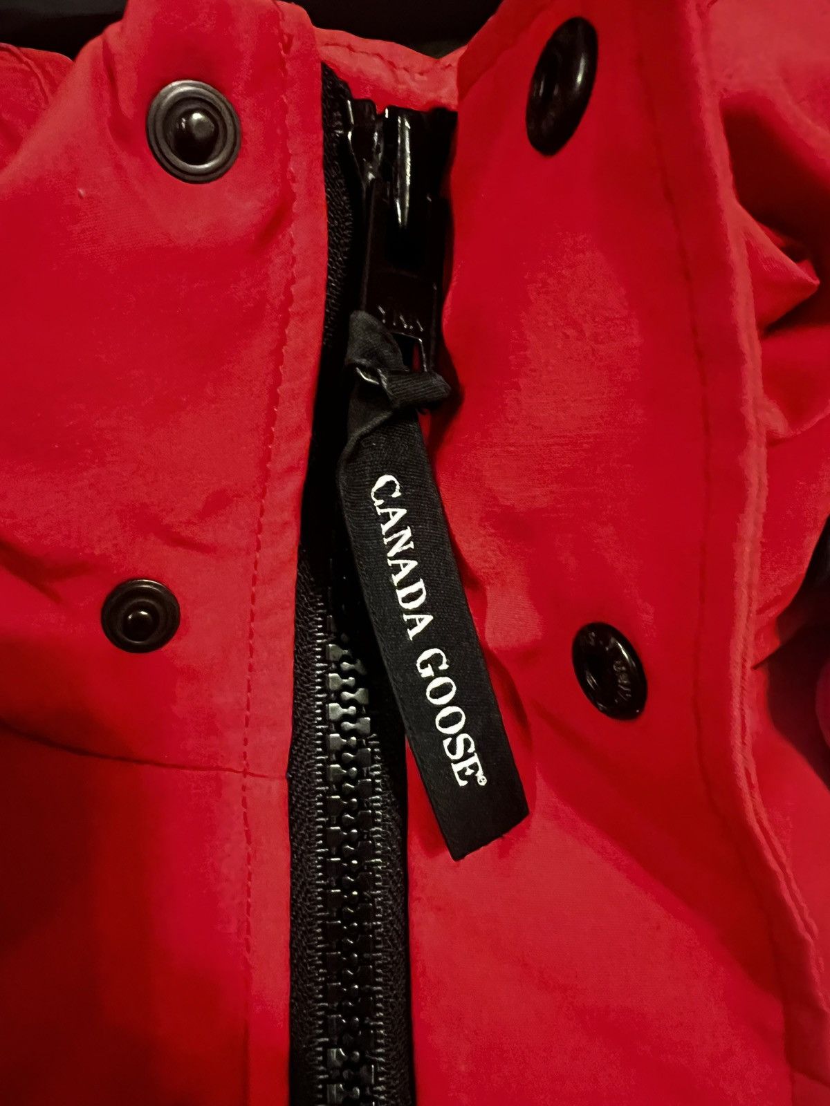 Canada Goose Canada Goose Parka Fur Hooded Coat in Red Size US S / EU 44-46 / 1 - 5 Thumbnail