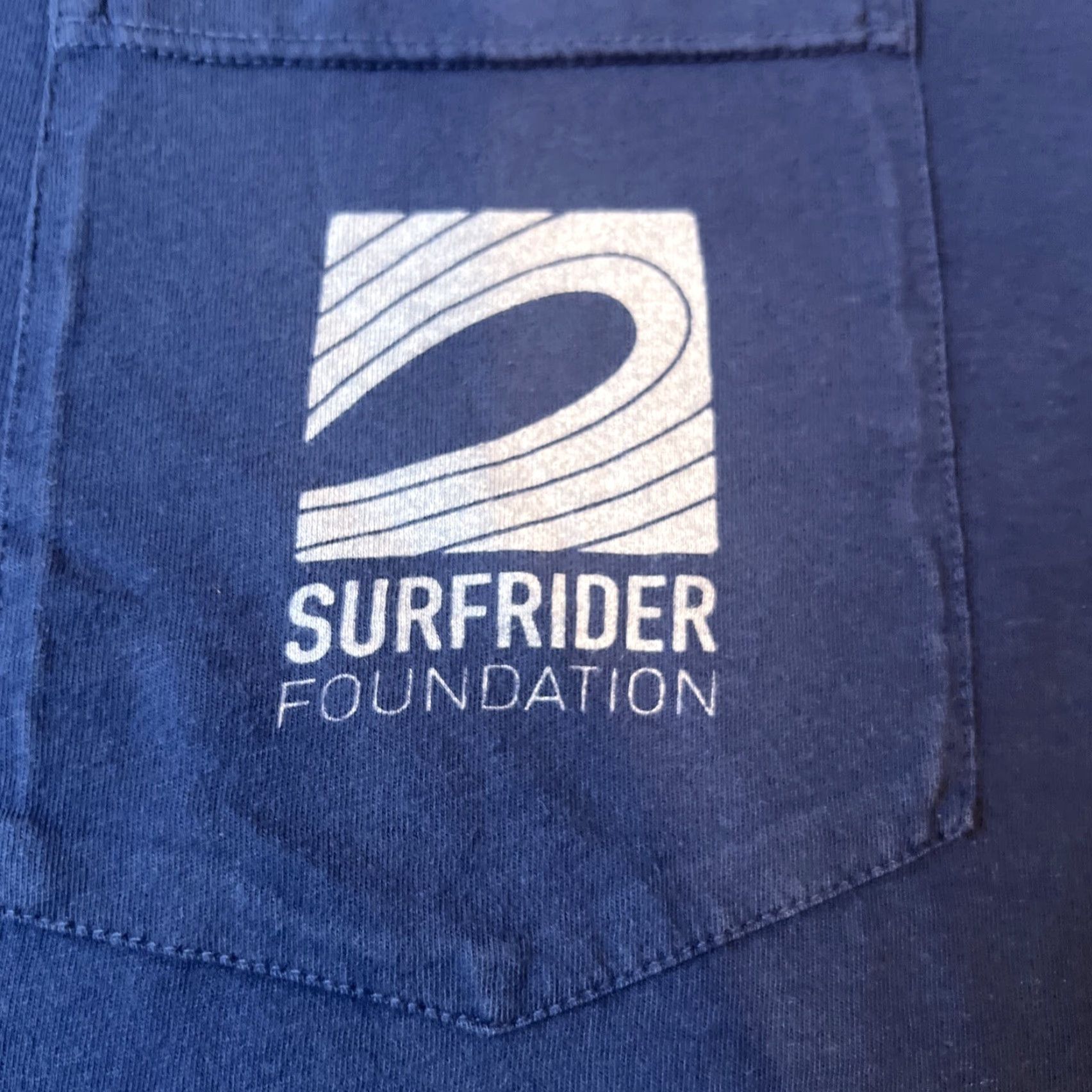 Vintage VINTAGE Surfrider Shirt 2XL Men Blue Graphic Print Pullover Crew Neck Short Sleeve Surfer Foundation 2020 Official Member Pocket Tee Size US XXL / EU 58 / 5 - 4 Thumbnail