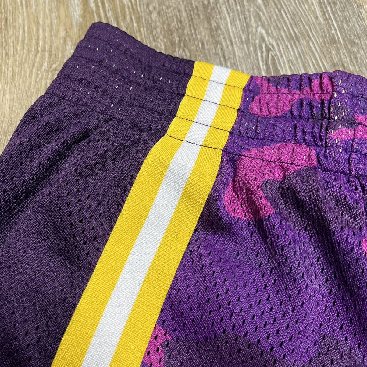 Bape purple bape camo basketball shorts Size US 32 / EU 48 - 5 Thumbnail