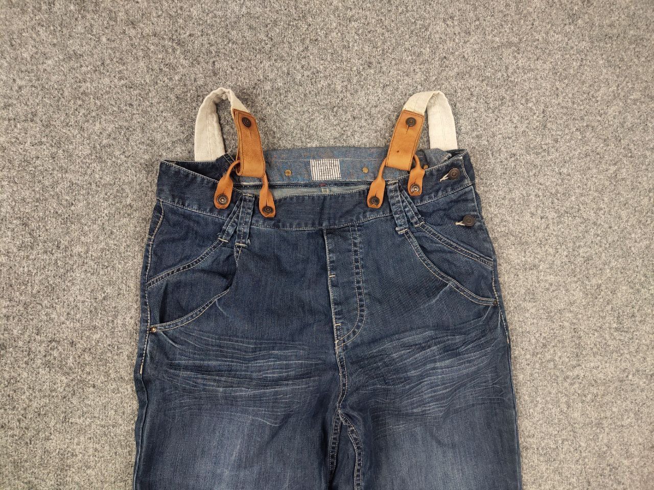 Japanese Brand Wafflish Waffle Vintage Japan Kapital Design Jeans Overall Size US 32 / EU 48 - 8 Thumbnail