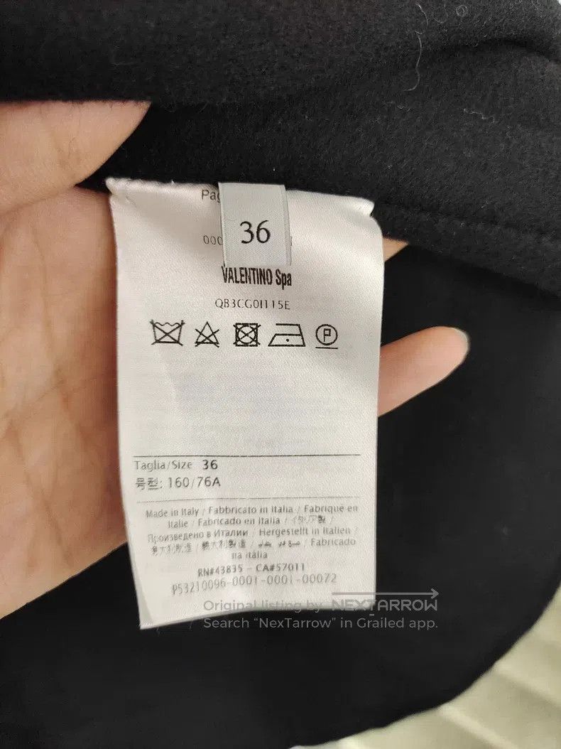 Valentino Valentino Alphabet shawl cape coat Size XS / US 0-2 / IT 36-38 - 4 Thumbnail