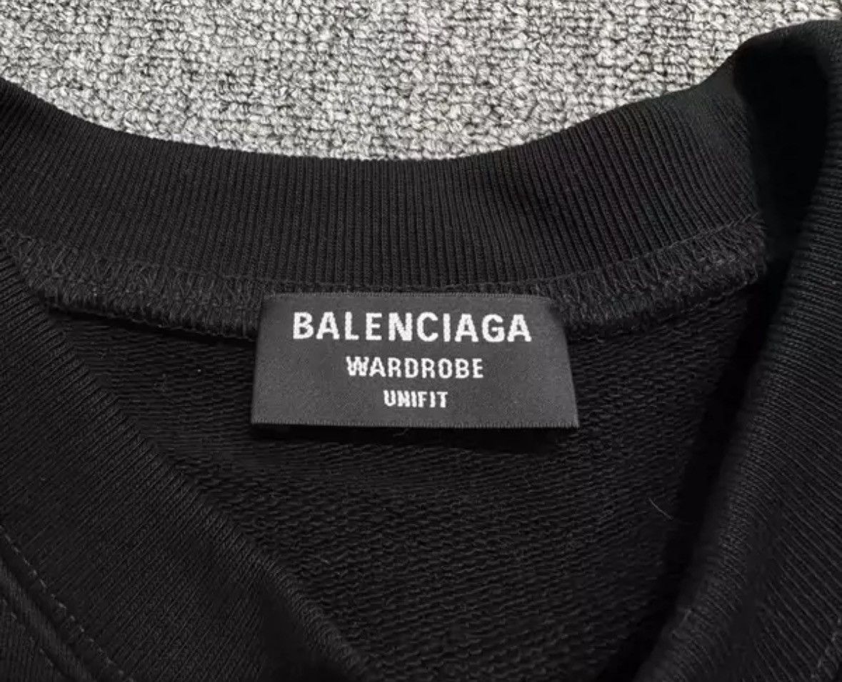Balenciaga Balenciaga Embroidered Wave Hoodie2412-Nextarrow Size US L / EU 52-54 / 3 - 3 Thumbnail