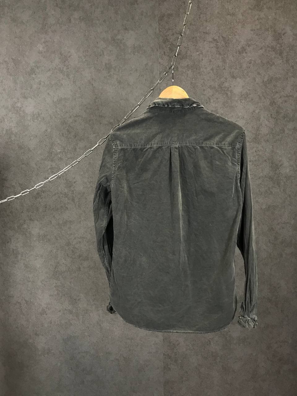 Allsaints Allsaints vintage velvet avant garde shirt Size US S / EU 44-46 / 1 - 6 Thumbnail