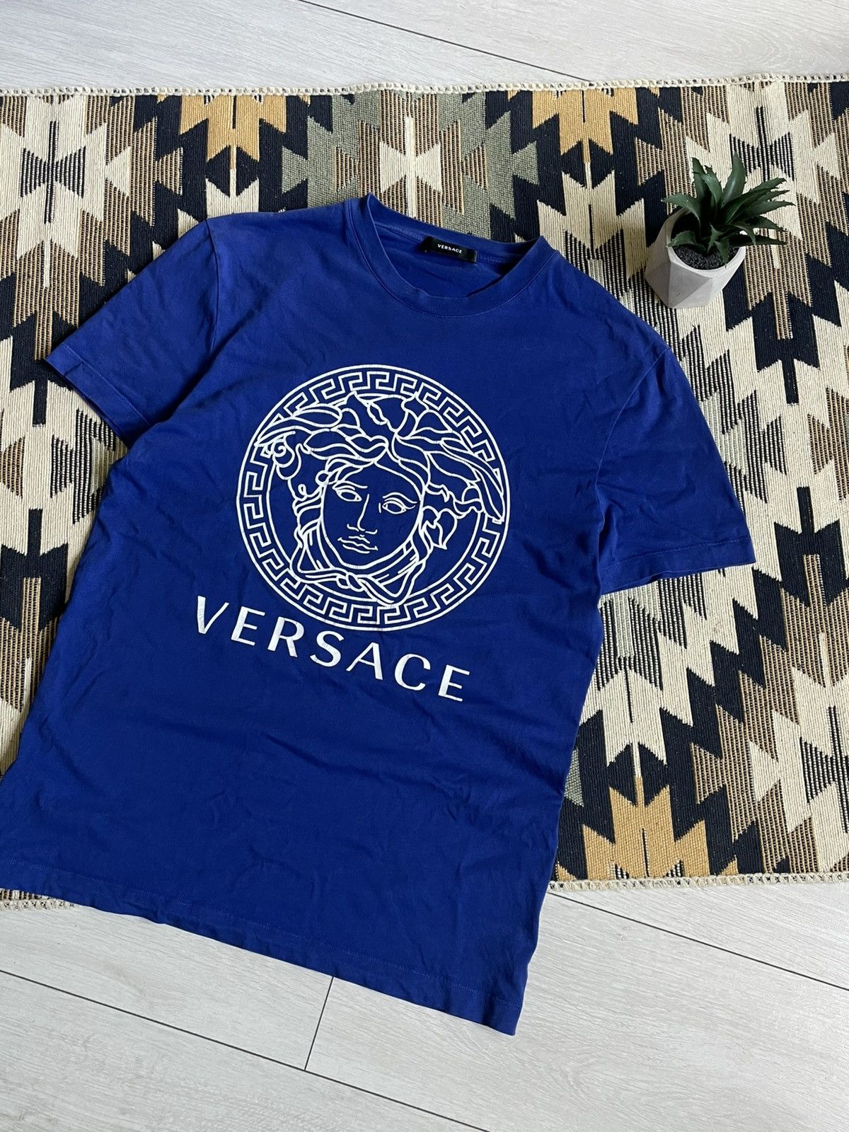 Versace Versace Meduza Big Logo T-shirt Size US M / EU 48-50 / 2 - 2 Thumbnail