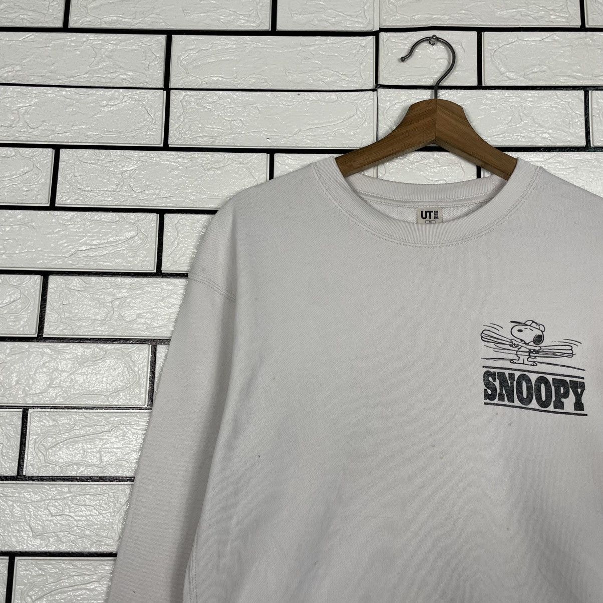 Japanese Brand Uniqlo x Peanuts Snoopy Crewneck Sweatshirt Size US XS / EU 42 / 0 - 6 Thumbnail