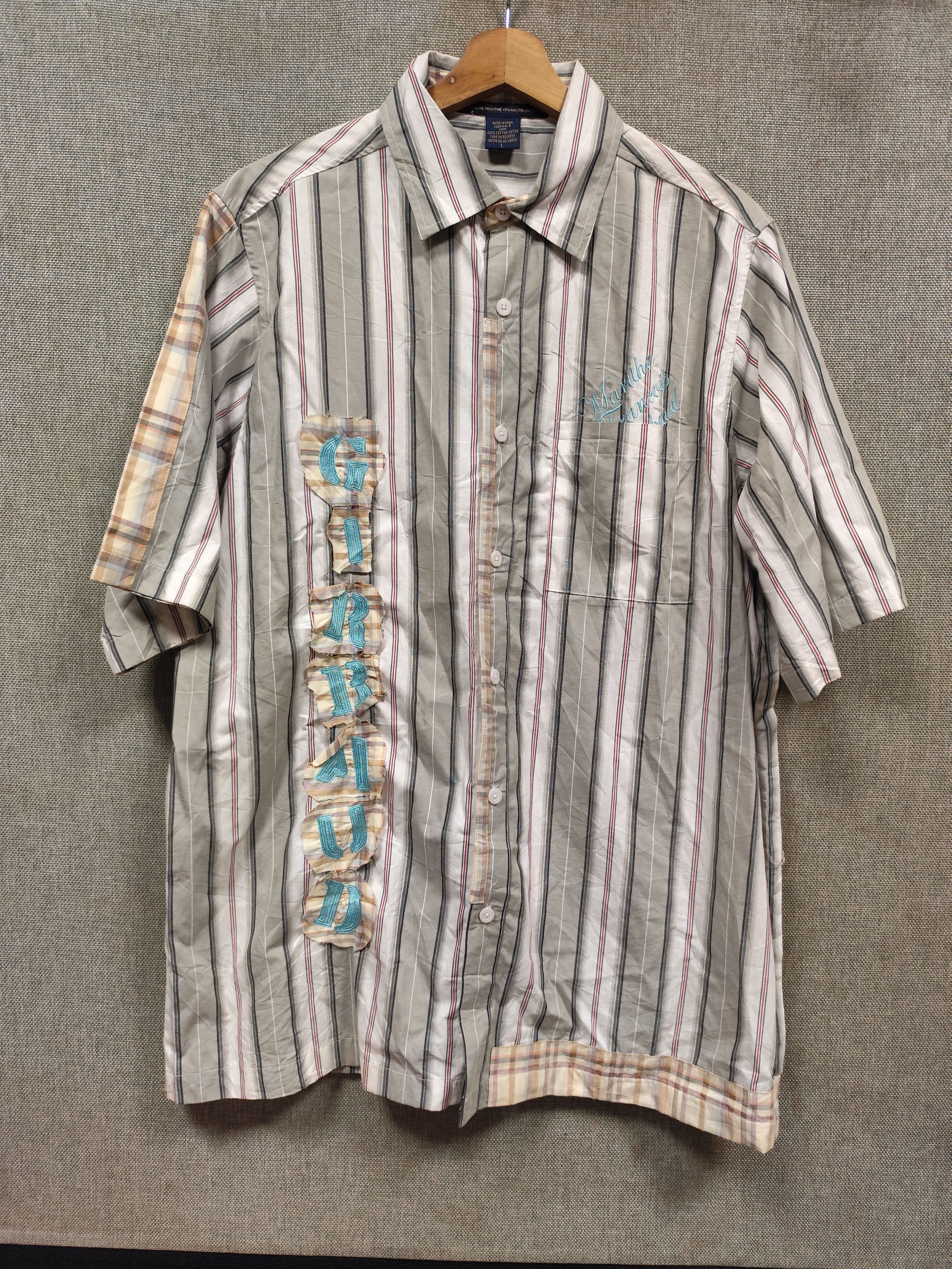 Marithe + Francois Girbaud Marithe Girbaud Francois Button Up Shirt Size US XL / EU 56 / 4 - 1 Thumbnail