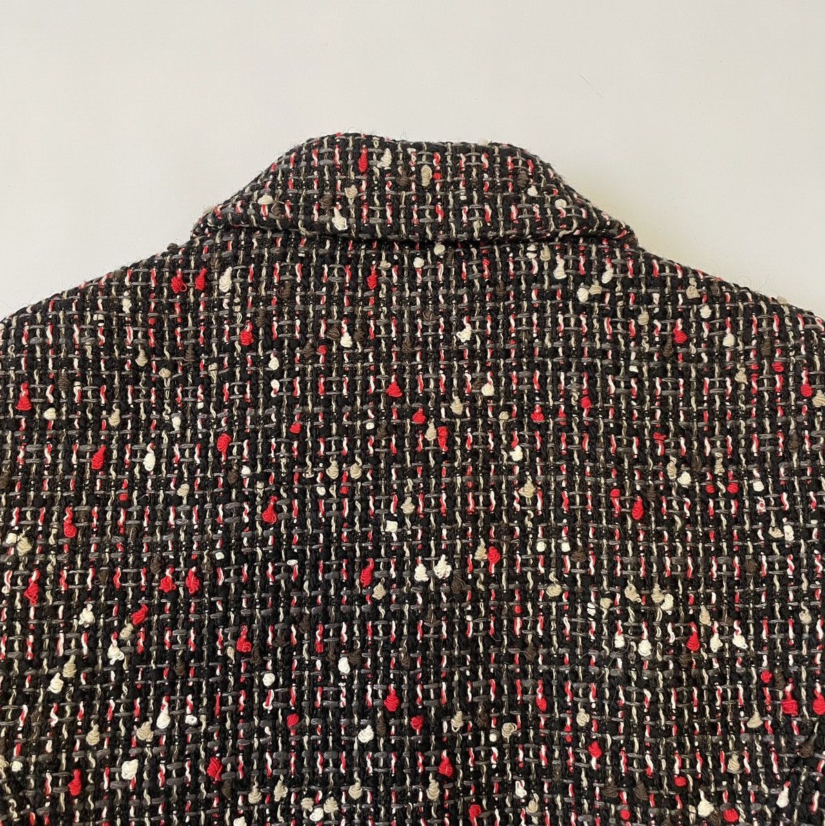 Prada A/W 18 ‘Punk Tweed Boucle’ Wool Overcoat Size S / US 4 / IT 40 - 16 Thumbnail
