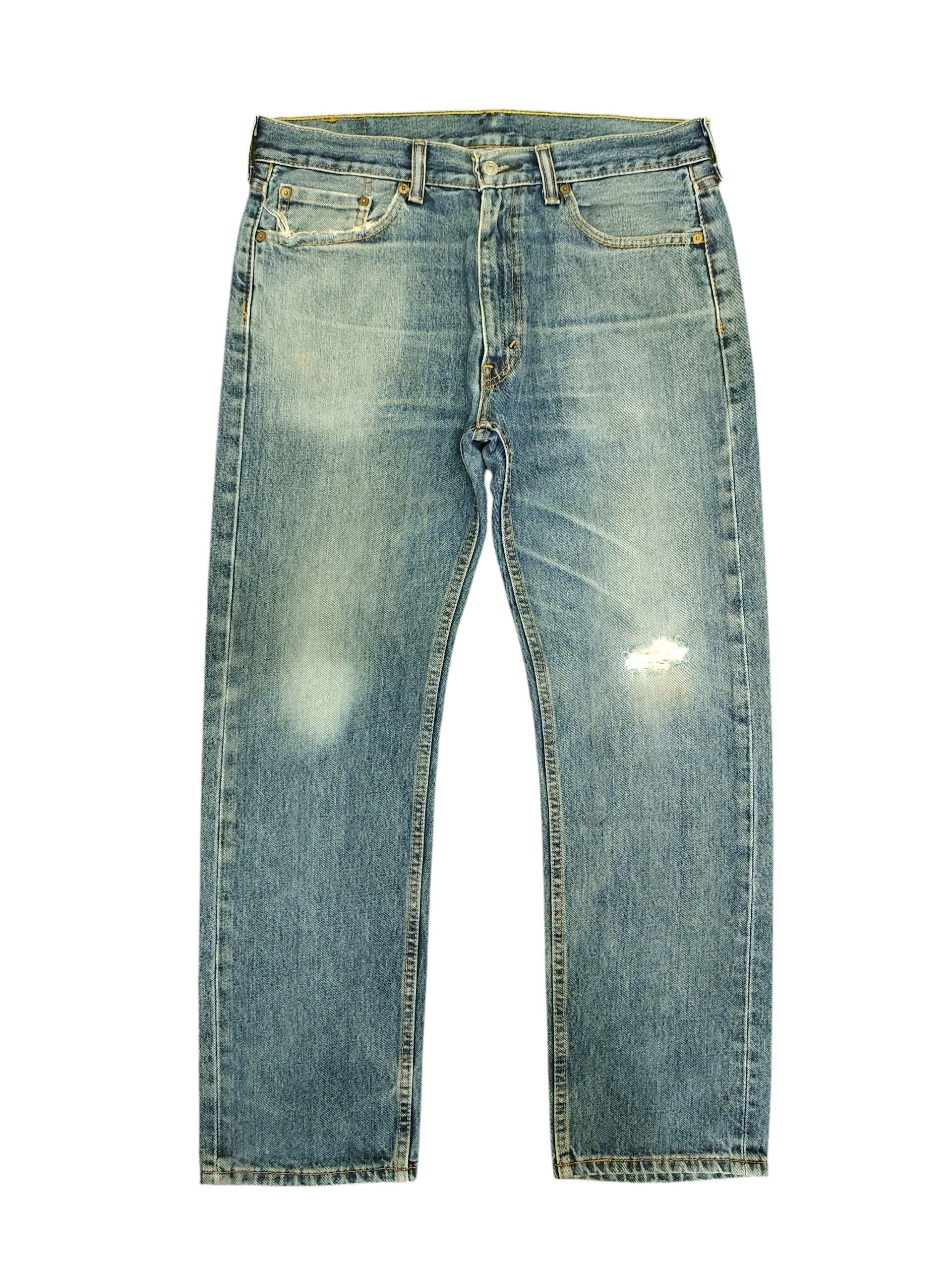 Kapital Vintage Levis 505 Sand Wash Clawmark Distress Denim Jeans Size US 33 - 1 Thumbnail