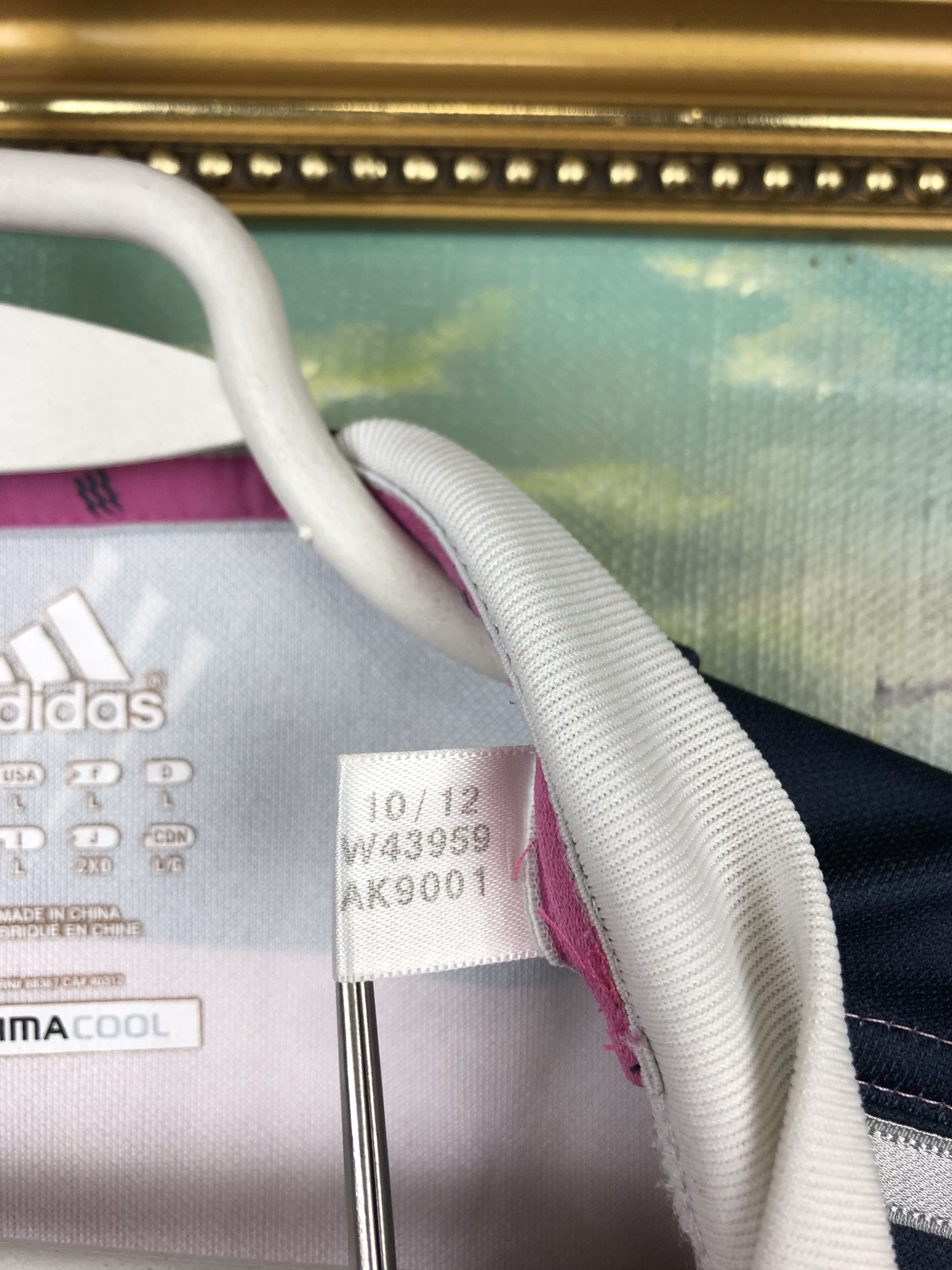 Adidas Adidas SF Stade Francais Paris Rugby Jersey Shirt Rare Size US L / EU 52-54 / 3 - 9 Thumbnail
