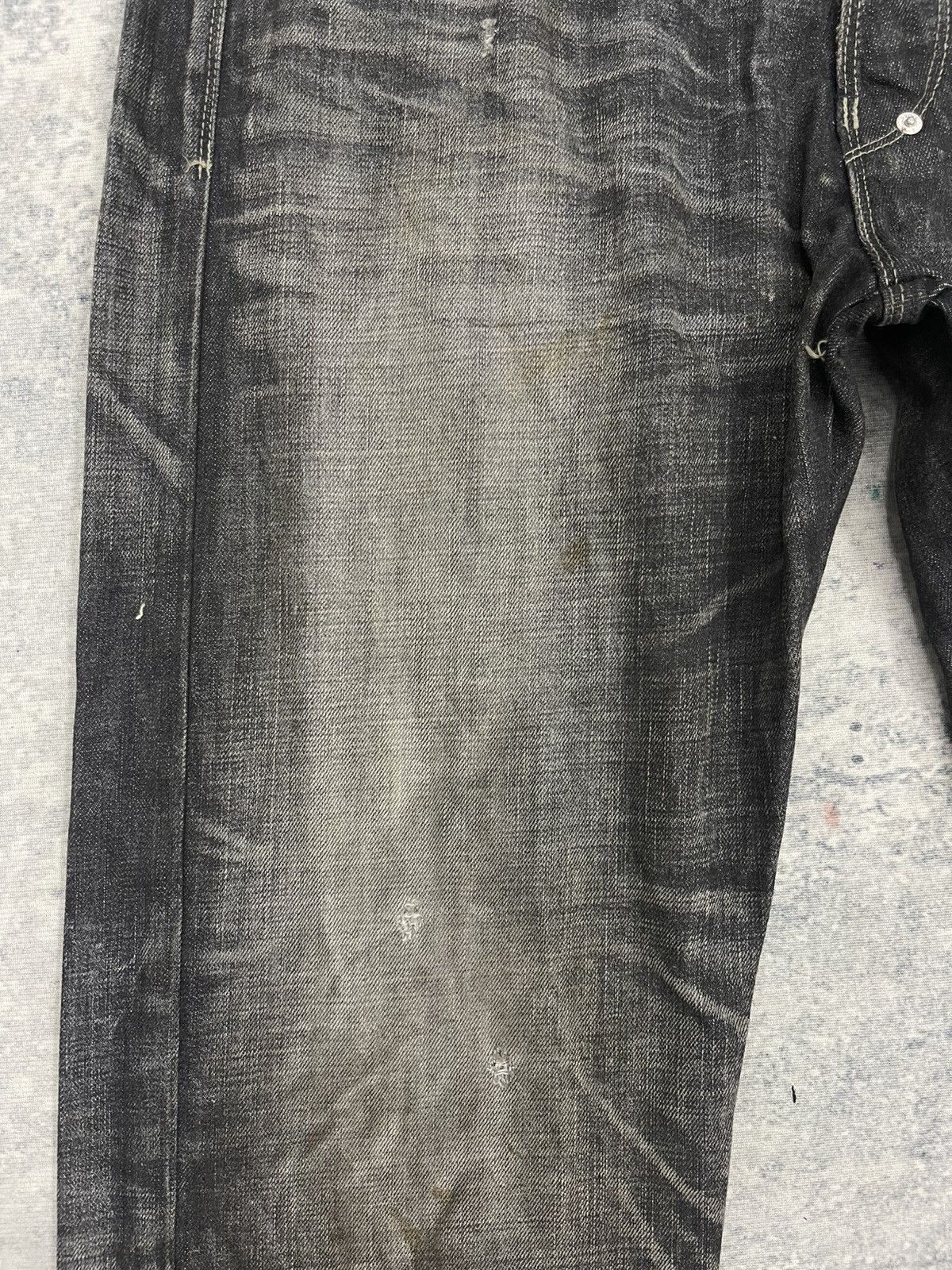 Nitraid 💥Baggy💥Nitraid Japan Sturdy Hip Hop Denim s22 Size US 33 - 2 Thumbnail
