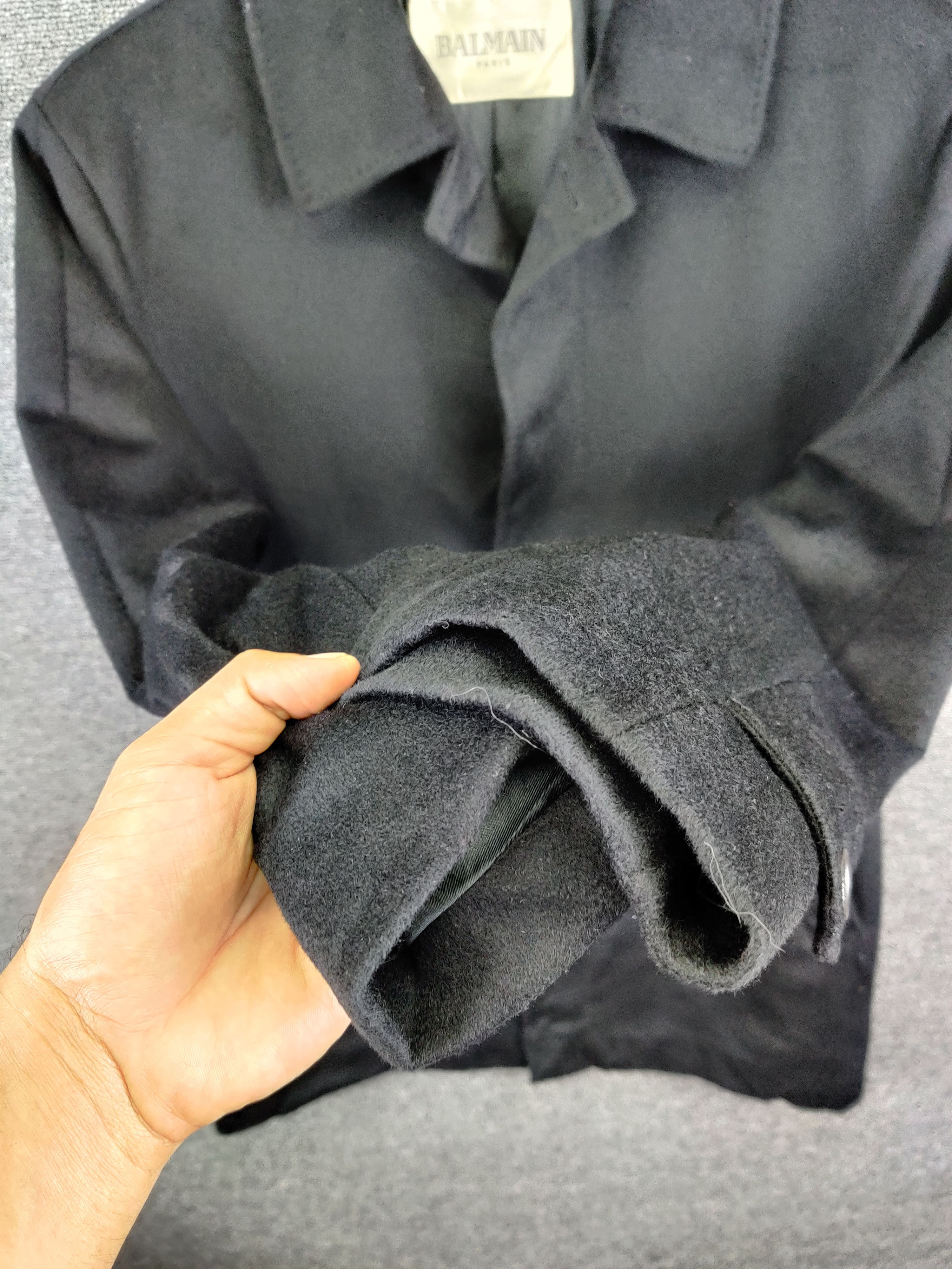 Balmain Balmain Paris Wool Single Breasted Button Coat Size US S / EU 44-46 / 1 - 12 Thumbnail