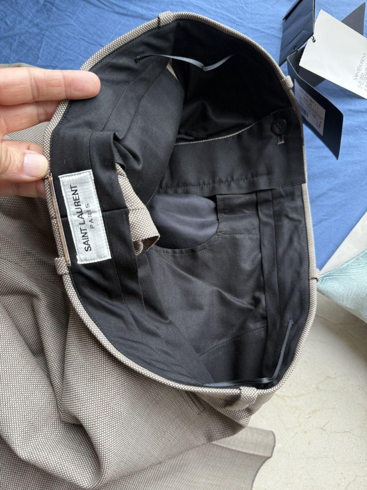 Saint Laurent Paris wool suits size46 Size 46R - 22 Thumbnail