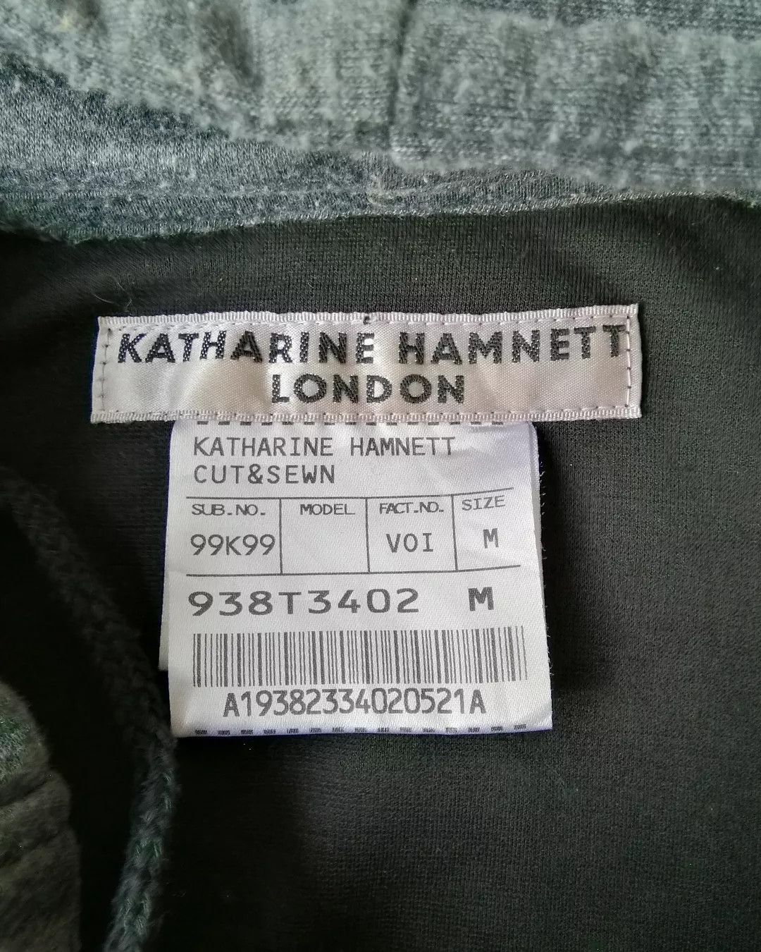 Katharine Hamnett London Katharine Hamnett London Cut and Sewn Zipper Hoodie Size M / US 6-8 / IT 42-44 - 6 Thumbnail