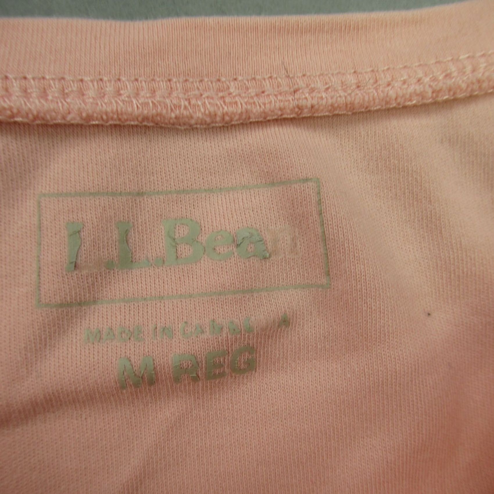Vintage L.L. Bean Shirt Mens Medium Short Sleeve Crew Neck Lightweight Traditional Pink Size US M / EU 48-50 / 2 - 3 Thumbnail