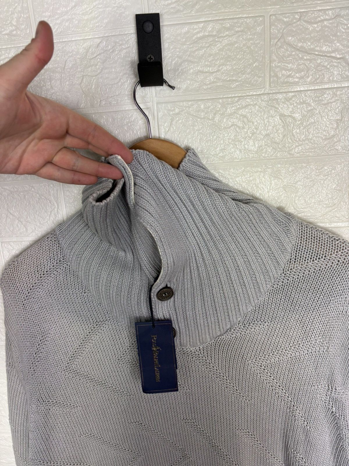 Polo Ralph Lauren Polo Ralph Lauren Pullover Sweater Knit Gray Men’s Size XL Size US XL / EU 56 / 4 - 5 Thumbnail